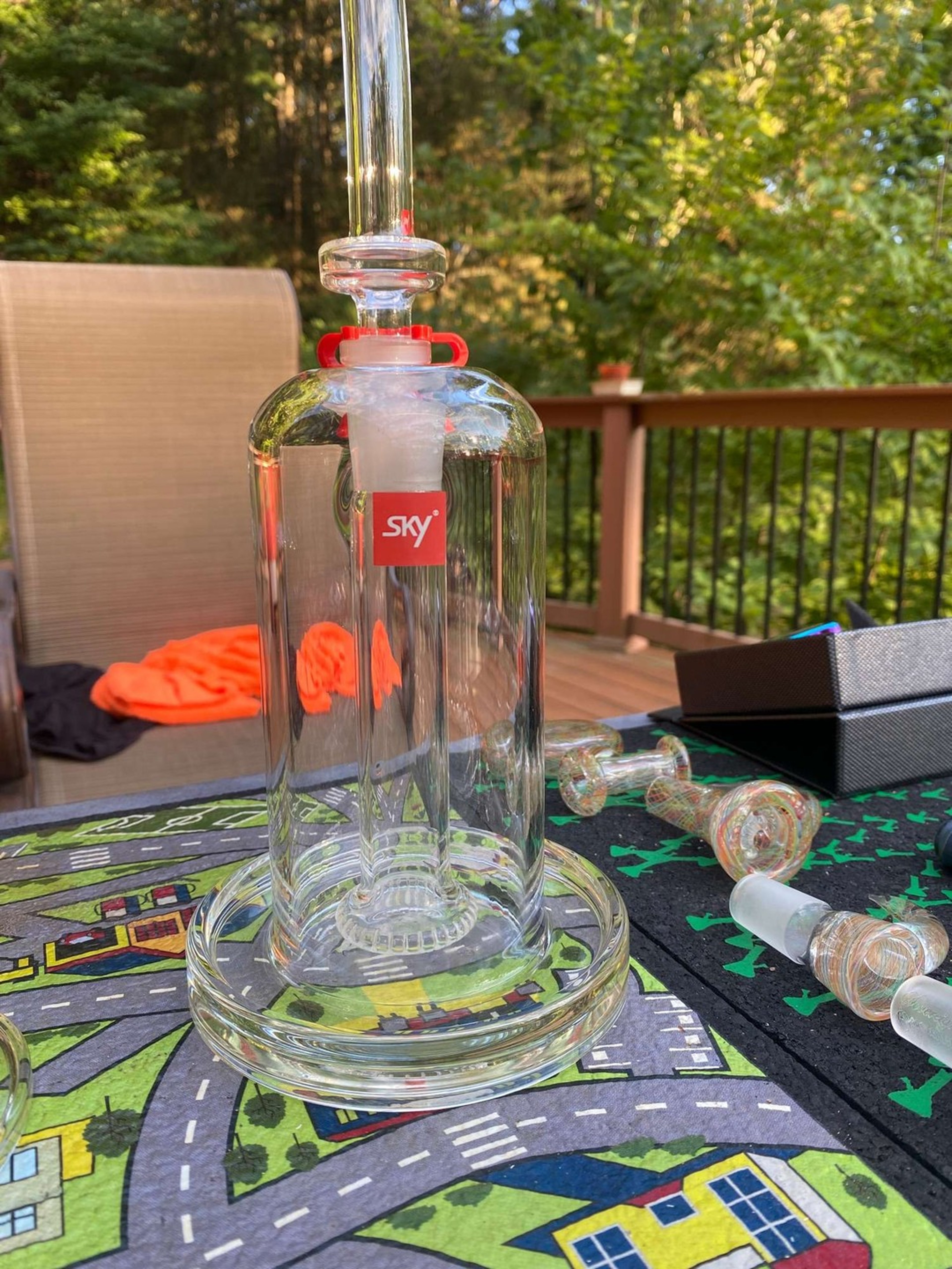 Preview pic of Sky glass lunar bubbler