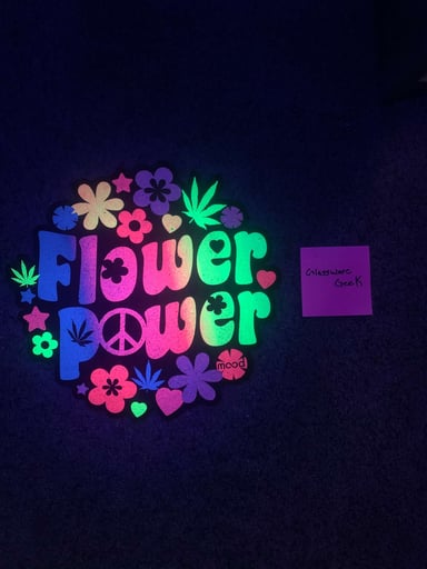 Preview pic of UV Flower Power Moodmat