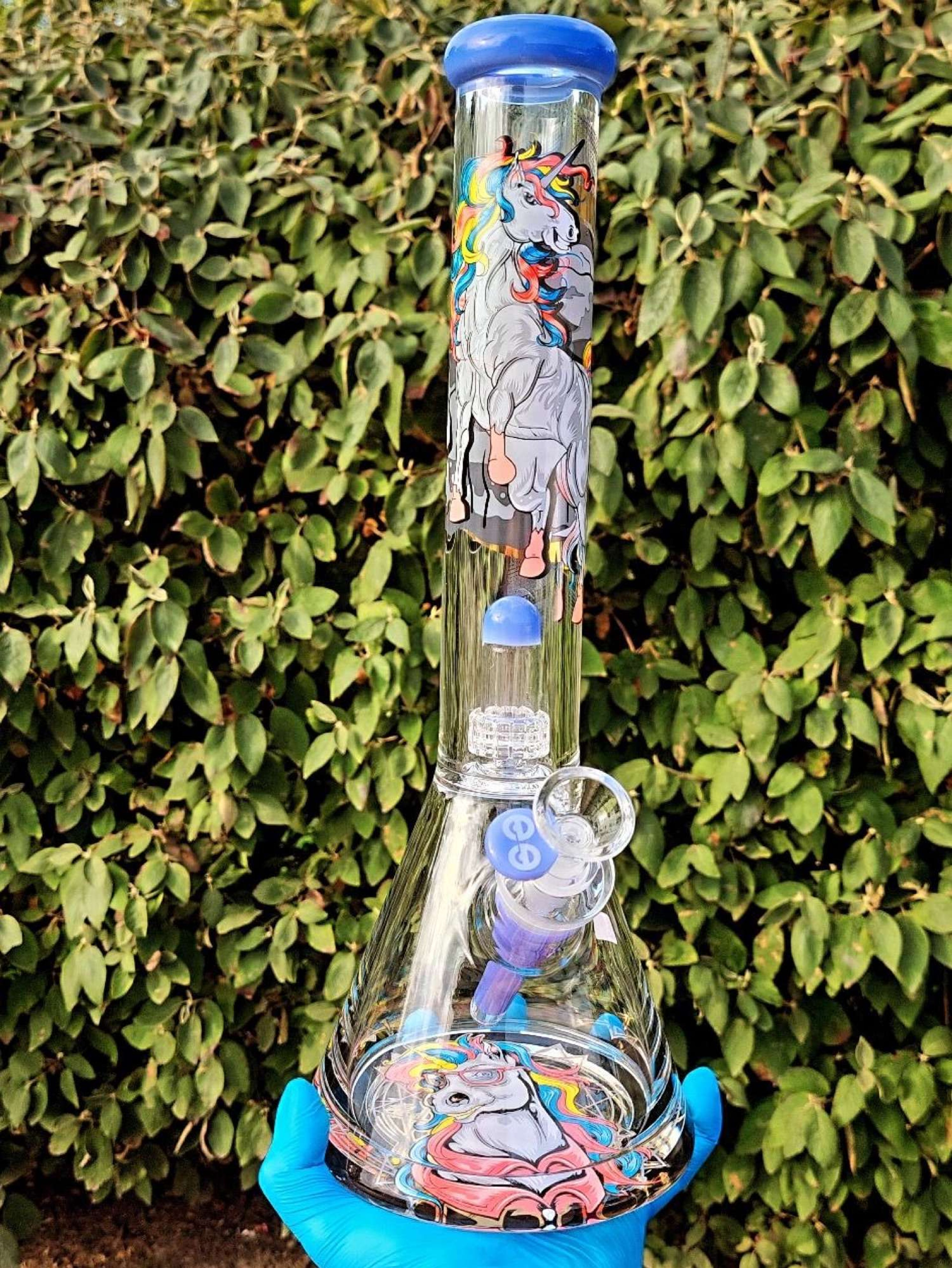 Preview pic of Cheech unicorn beaker 