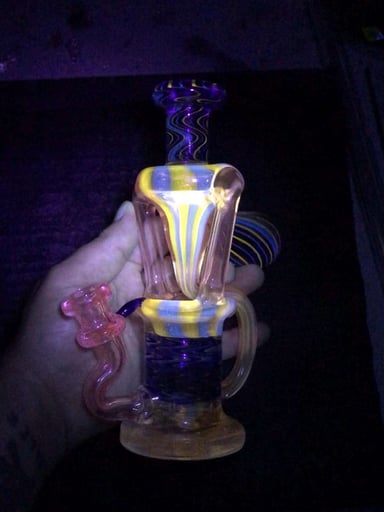 Preview pic of JMac Glass UV reactive Duel Uptake 