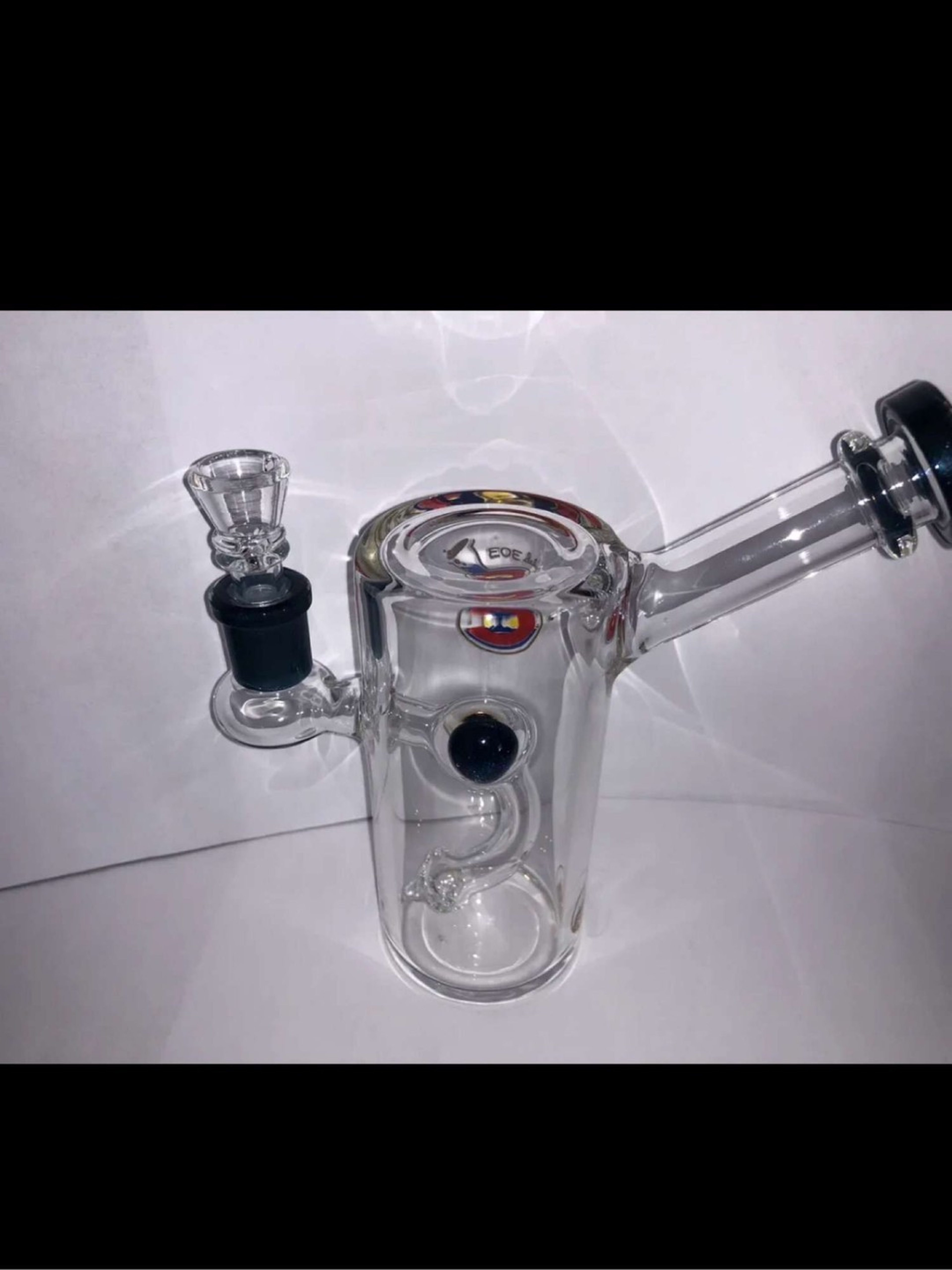 Glass Lab 303 Side Mouth Canister Colorado Certified Glass image 0