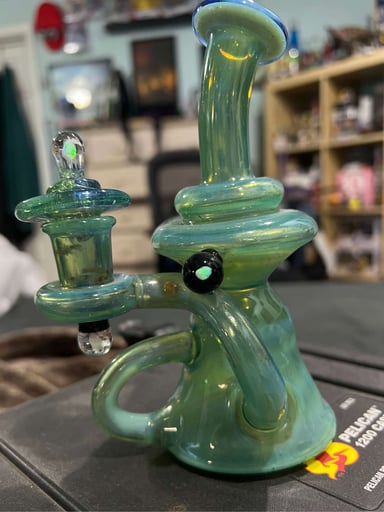 Preview pic of Icy Blue Slime Recycler w/ Terp Top