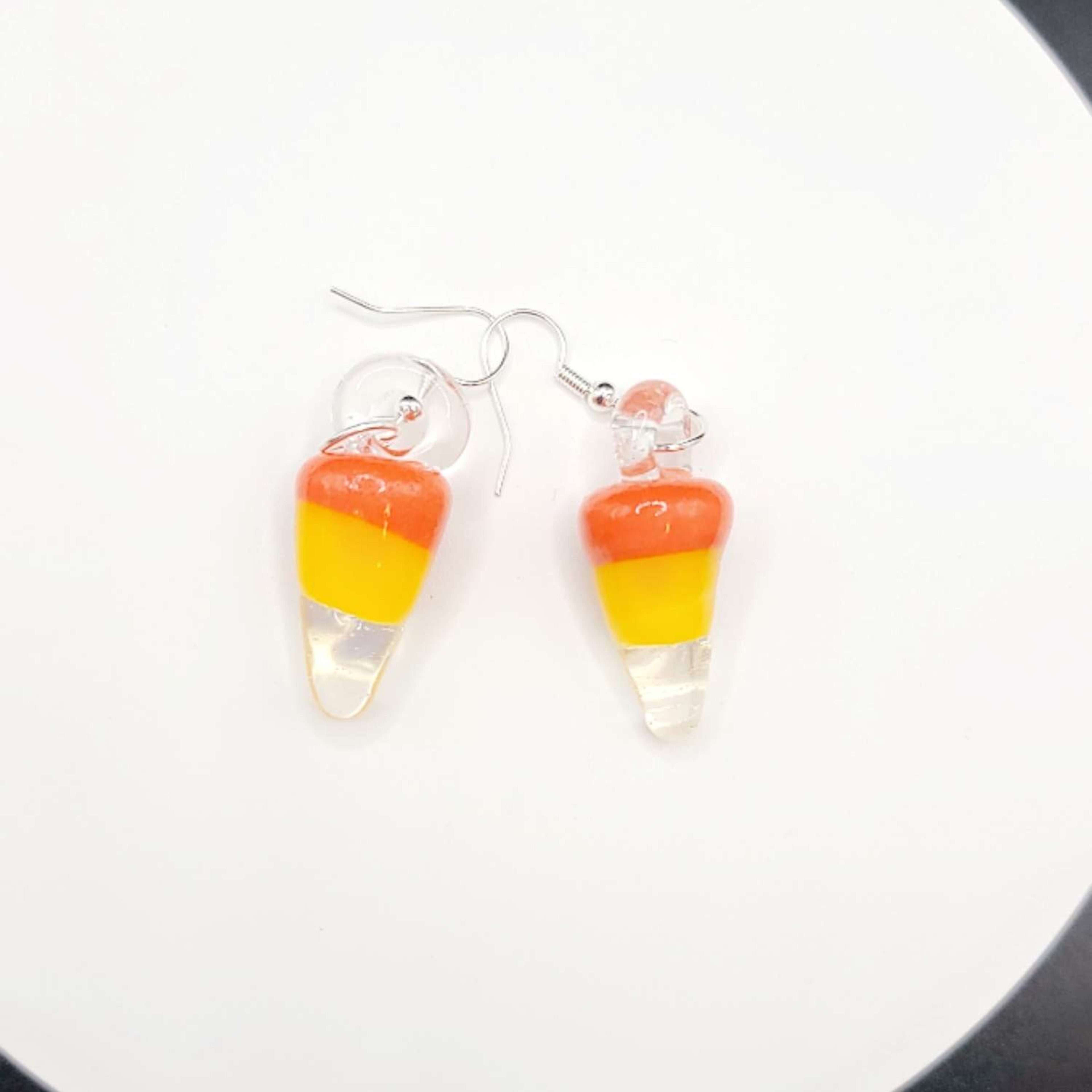 Preview pic of Candy Corn Earrings 