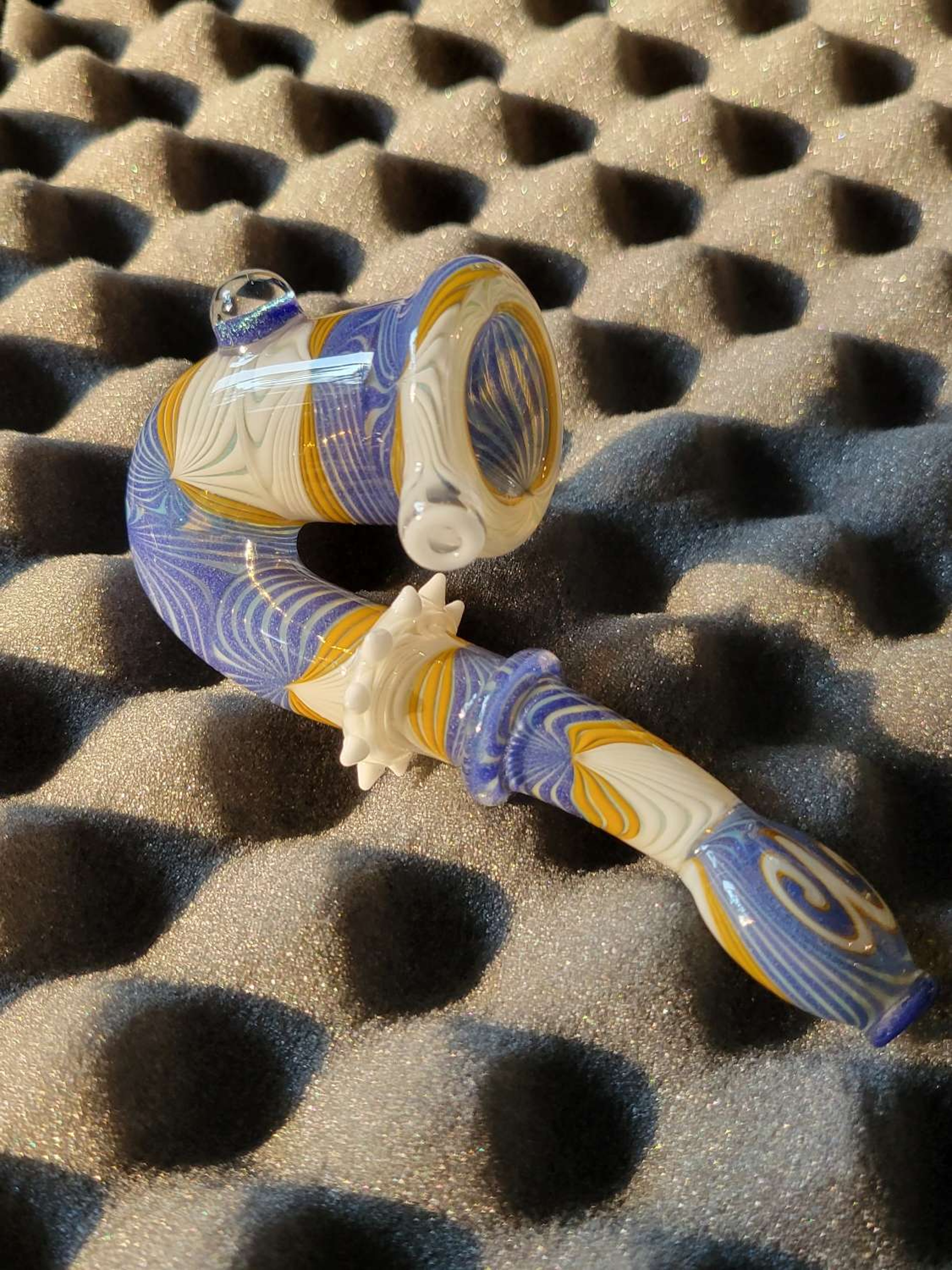 Preview pic of 2009 CHA (Chris Ahalt) Sherlock, MN Vikings colors, silver fumed