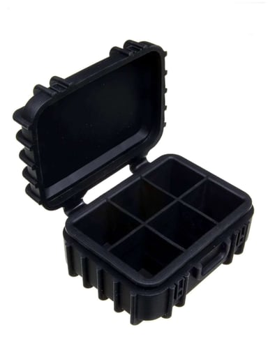 Preview pic of Str8 Silicone Trunk Case 6 Slot Concentrate Holder 