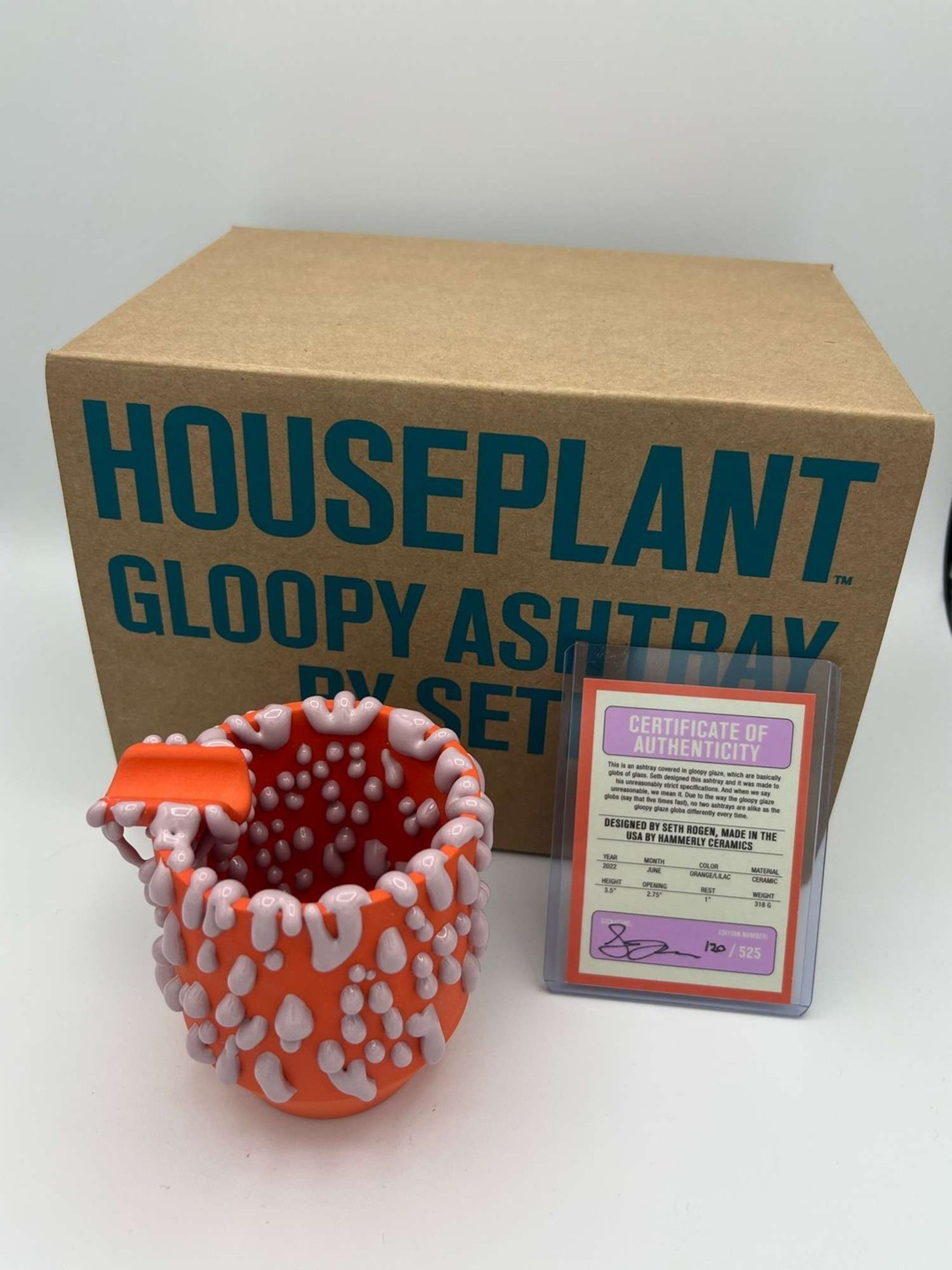 Seth Rogan House Plant Ash Tray Rare ! image 0