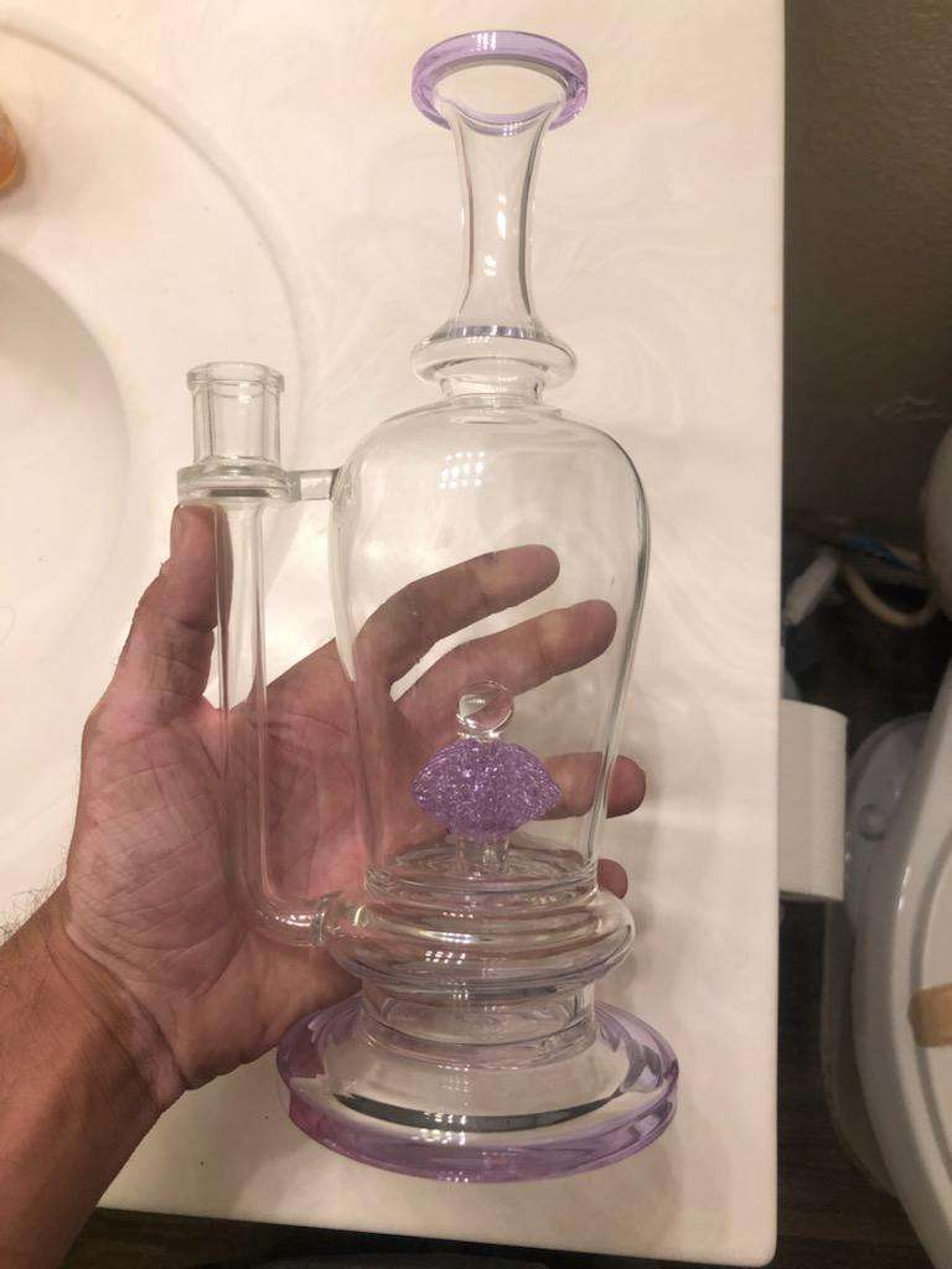 Fritted ball bong image 0