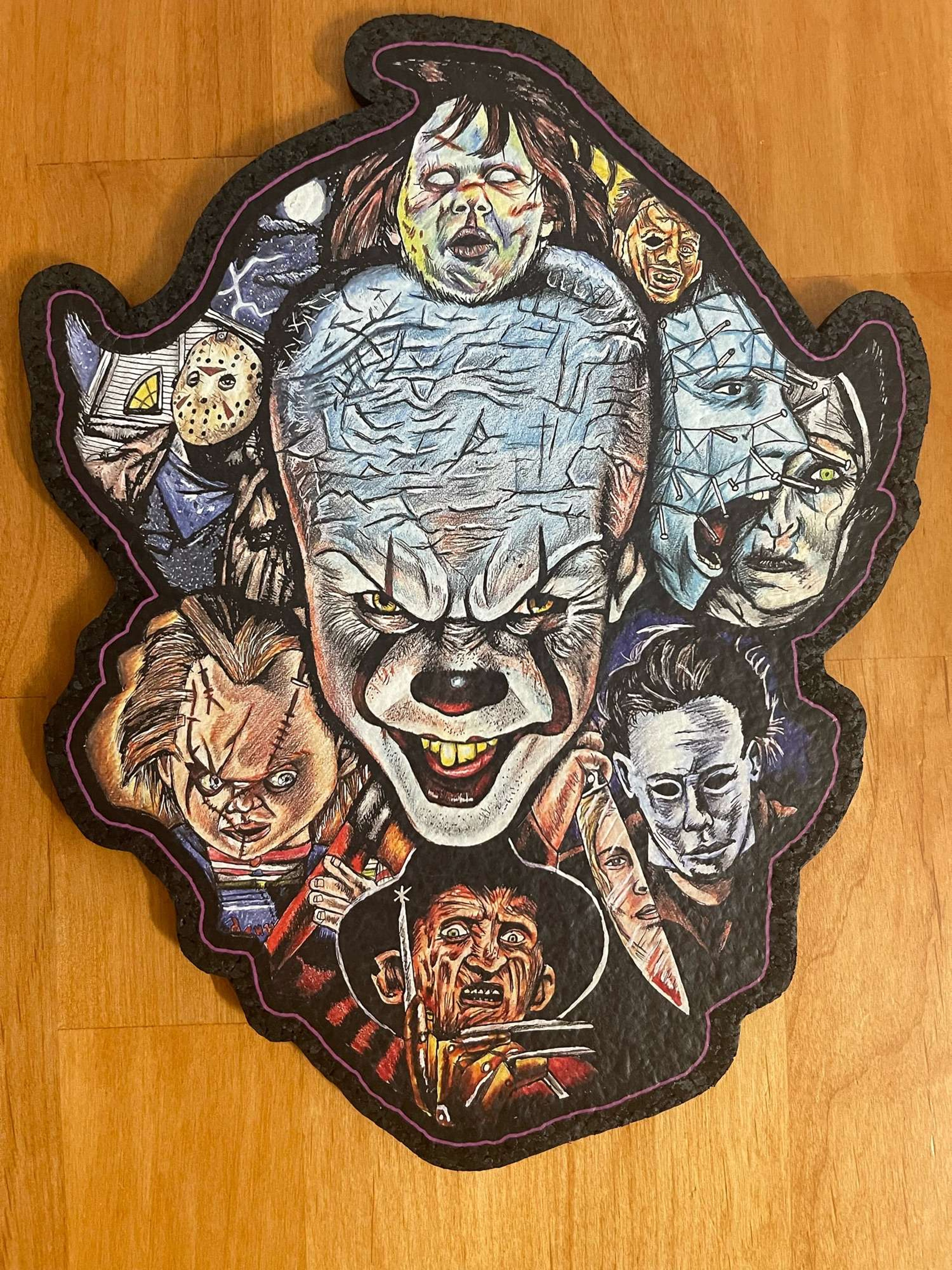 Preview pic of Pennywise” Moodmat by Forever Rising, Sold Out, Limited Edition