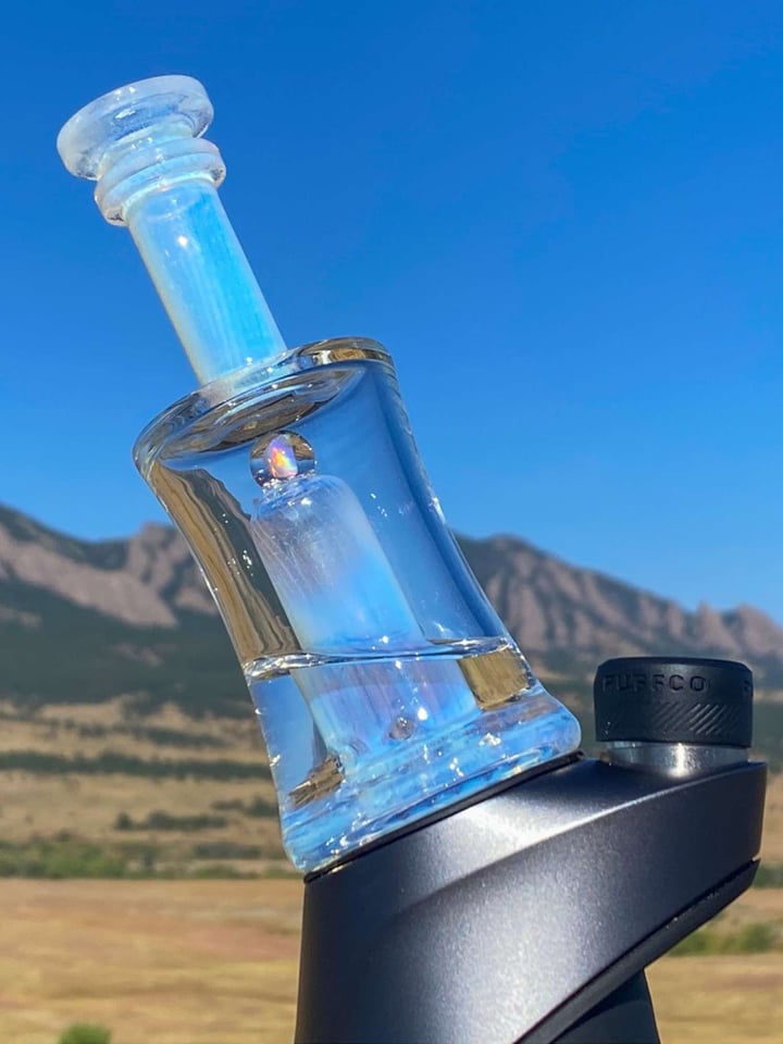 Ghost Puffco Attachment with Opal