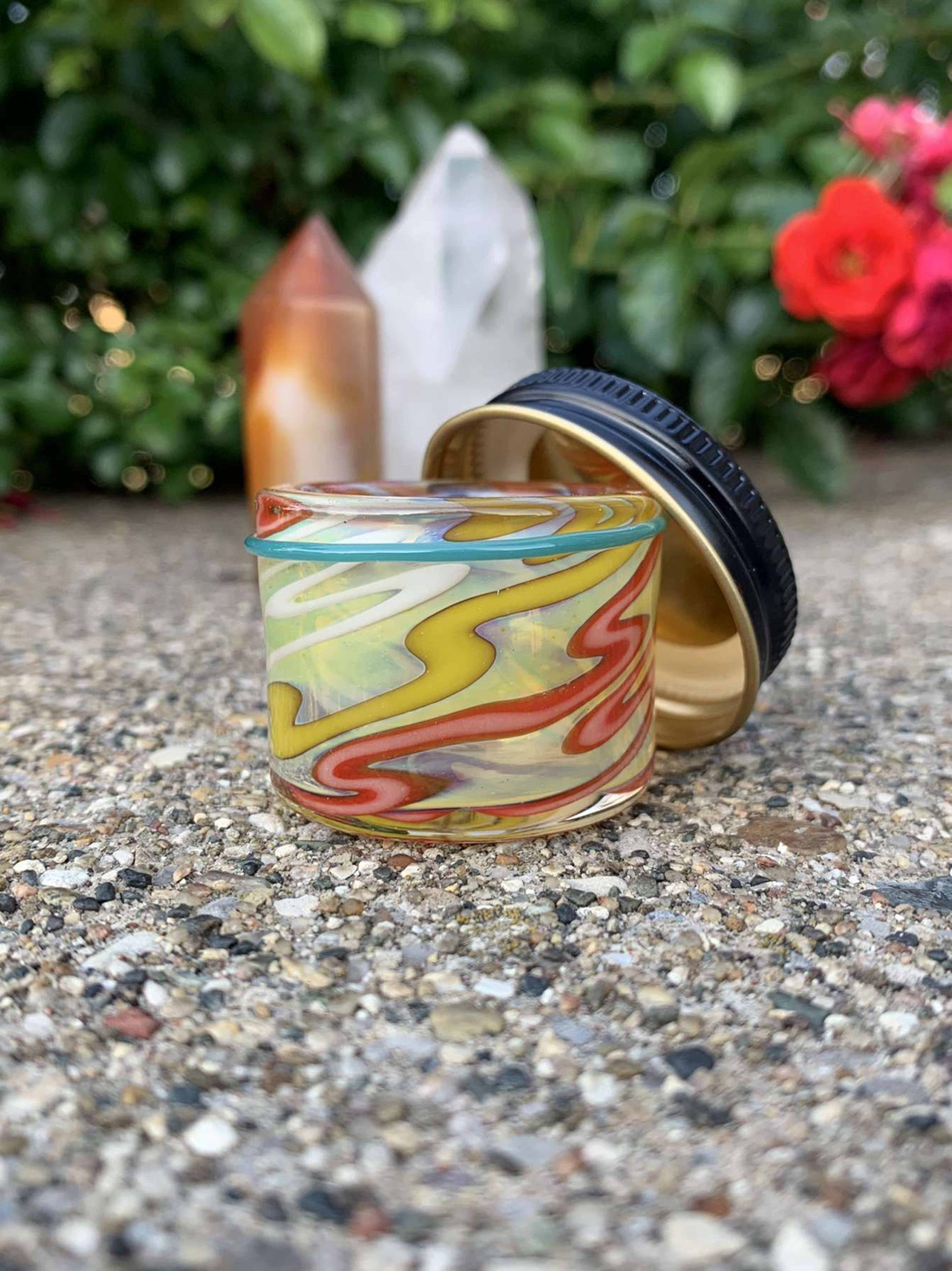 BensGlassArt Baller Jar #3 image 0