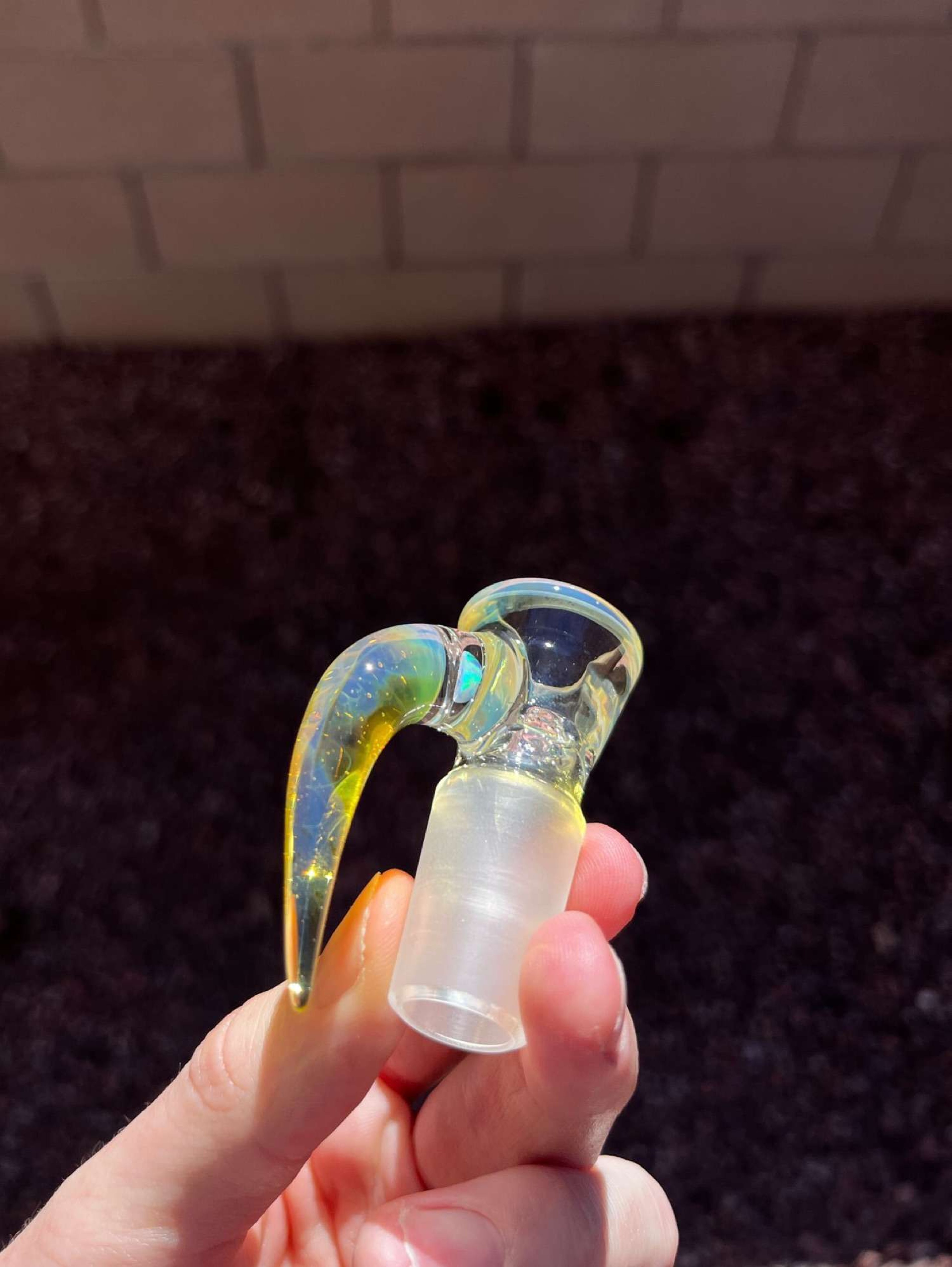 NS Yellow 18mm 4hole slide by @papa_pglass image 0
