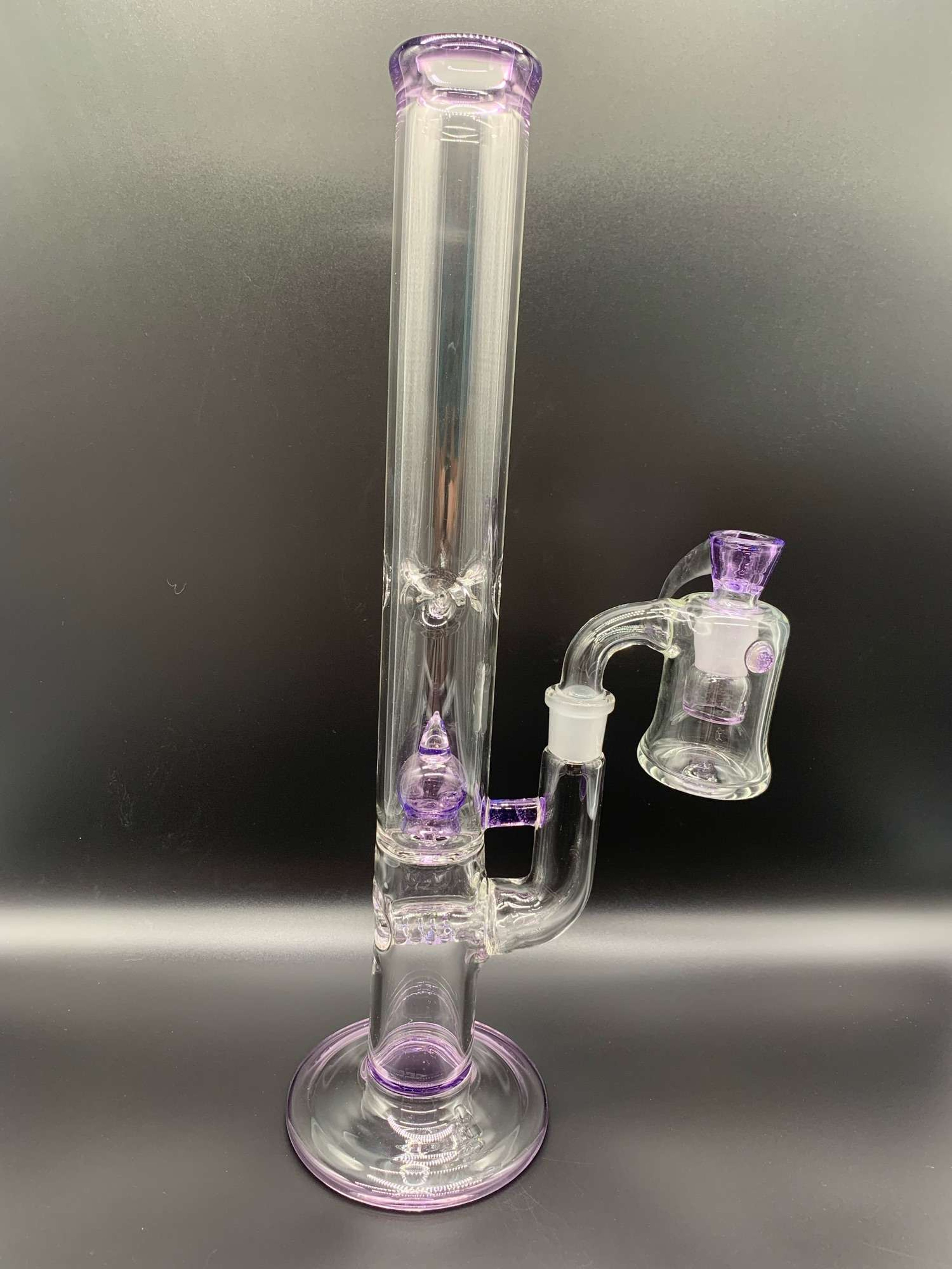 Grasshoppa glass mystique straight tube w ash catcher image 0