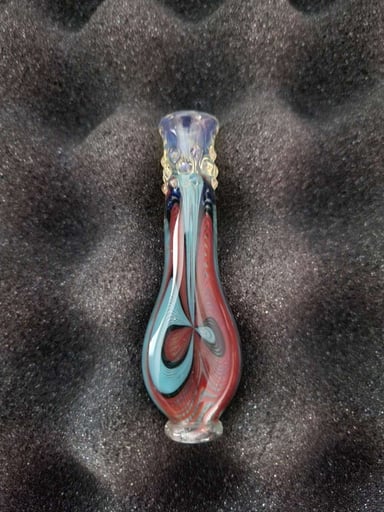 Preview pic of CHA Chris Ahalt signature design, fumed one hitter.