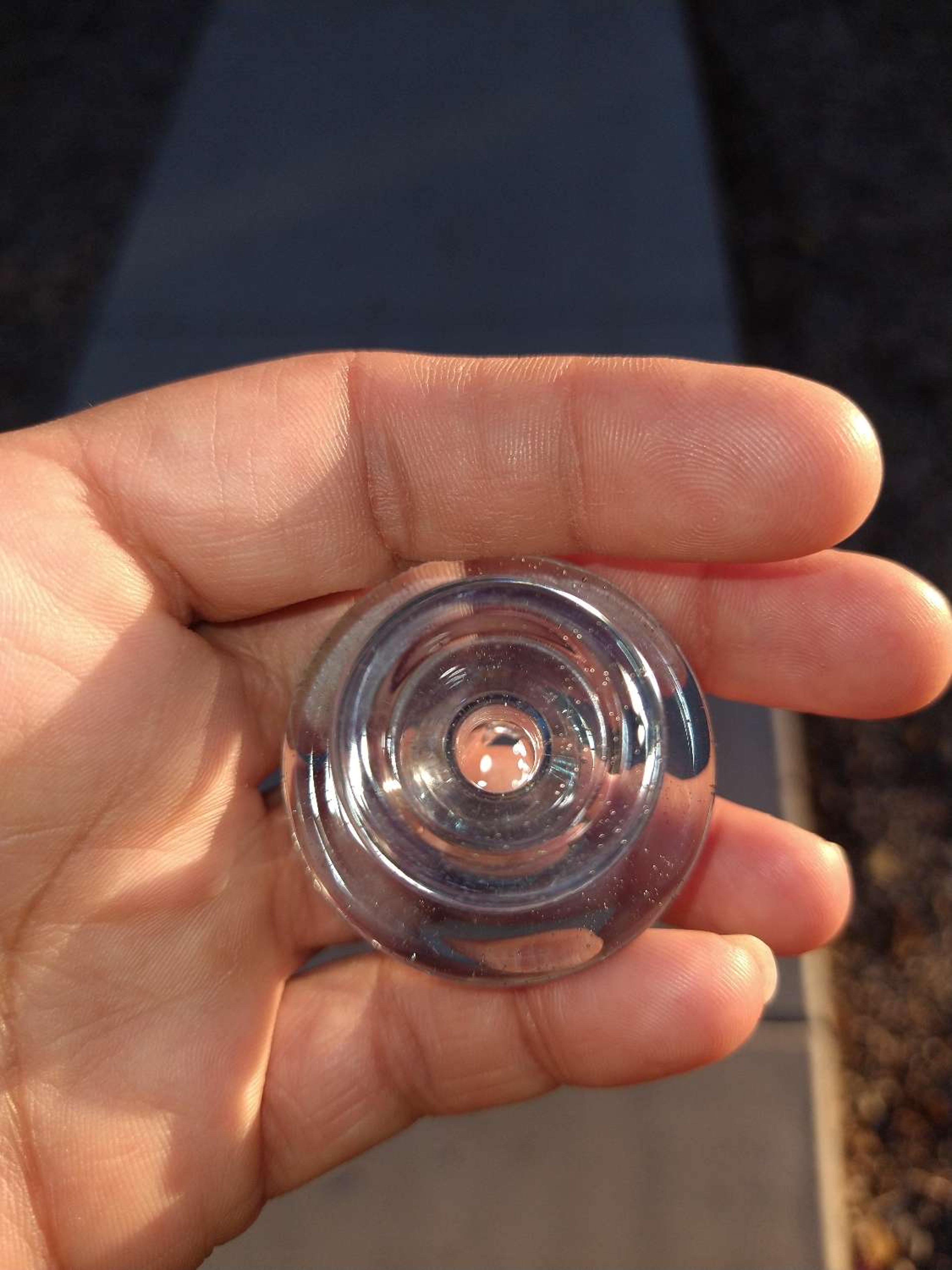 Kovacs Glass Color Flat Top Spinner Cap image 0
