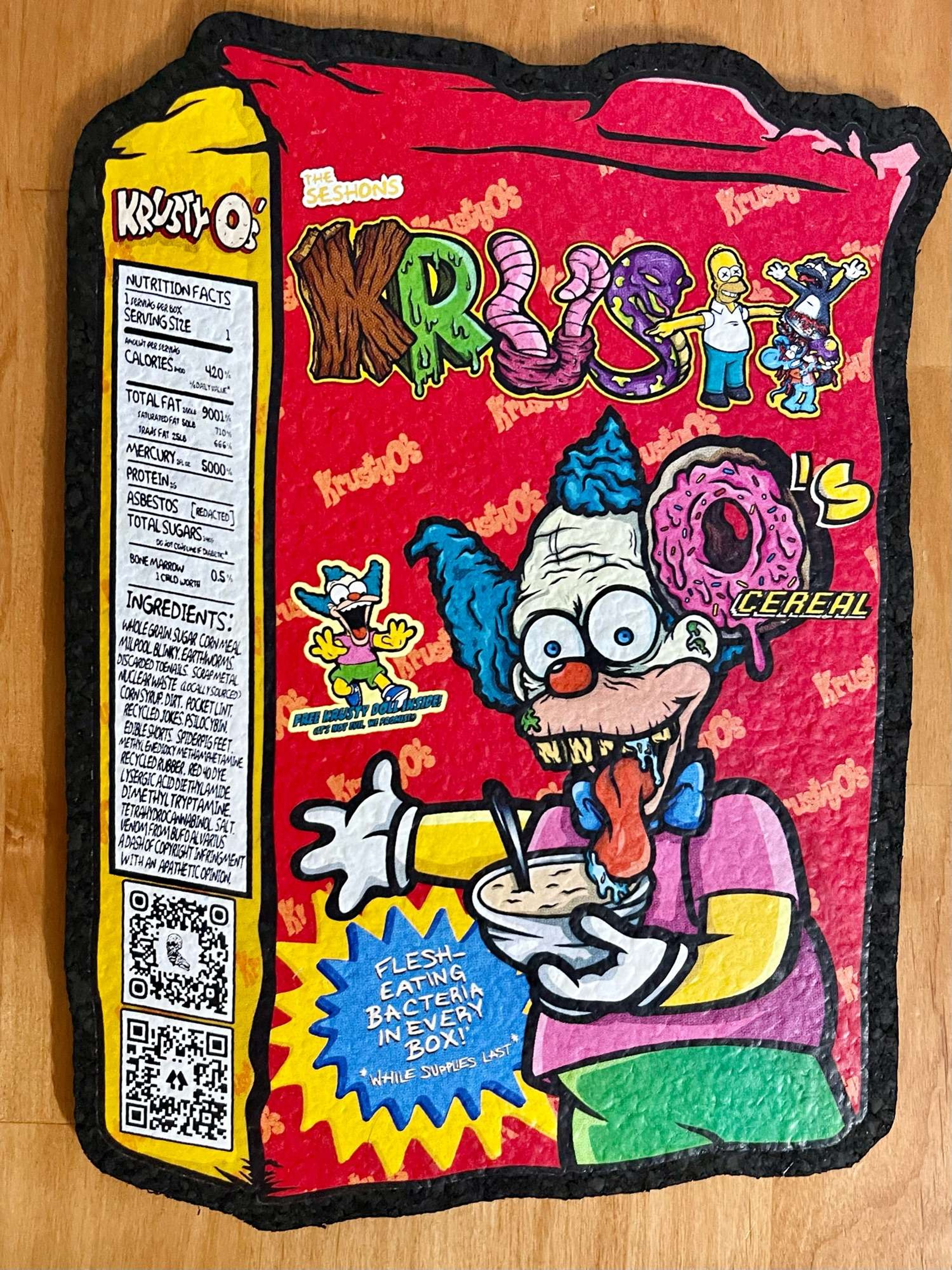 Preview pic of “Krustio’s” Moodmat, Brand New, Sold Out, Limited Edition 