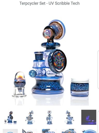 Preview pic of Freeek glass and chuck b collab