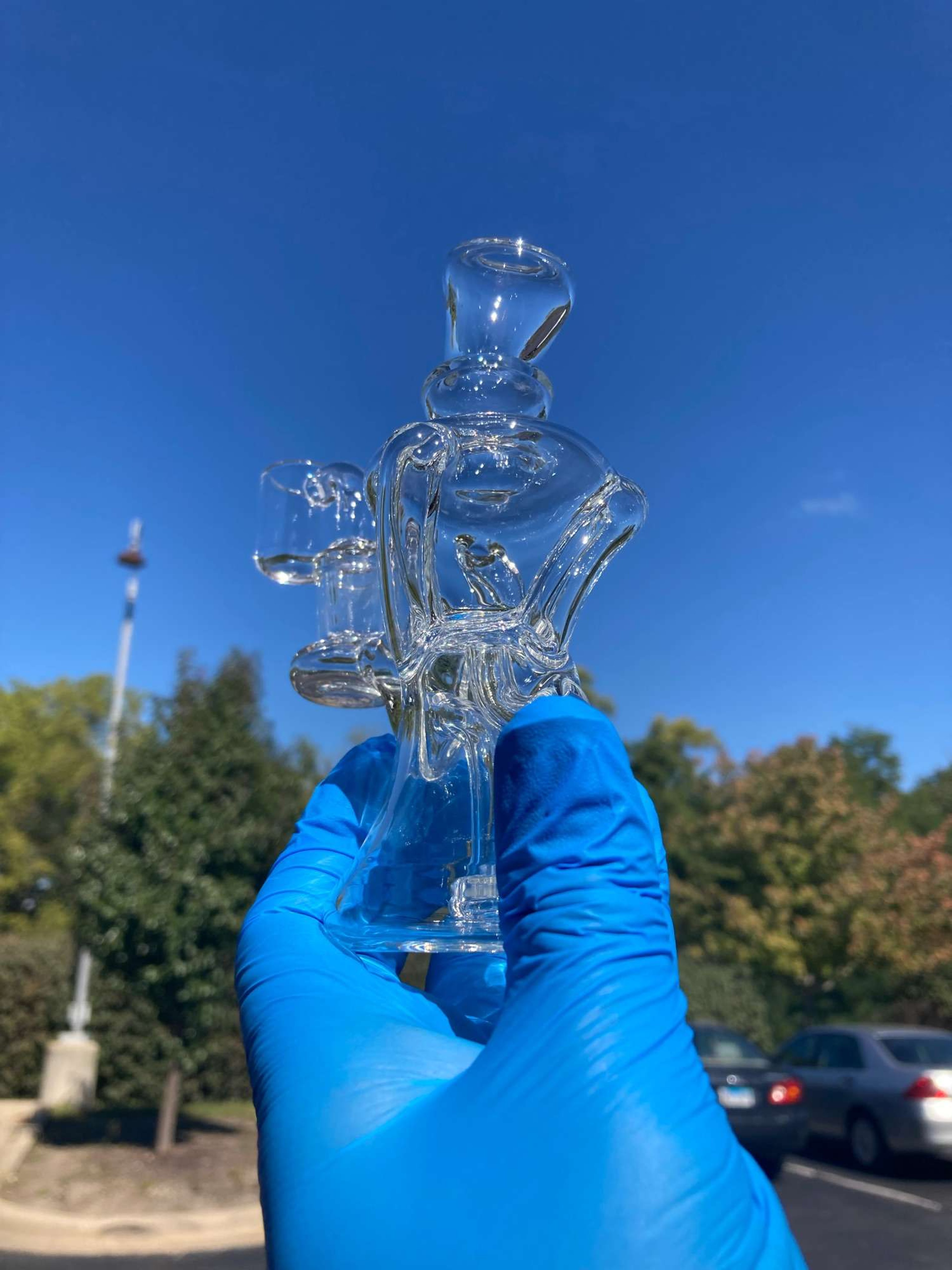 Preview pic of Clear mini recycler 