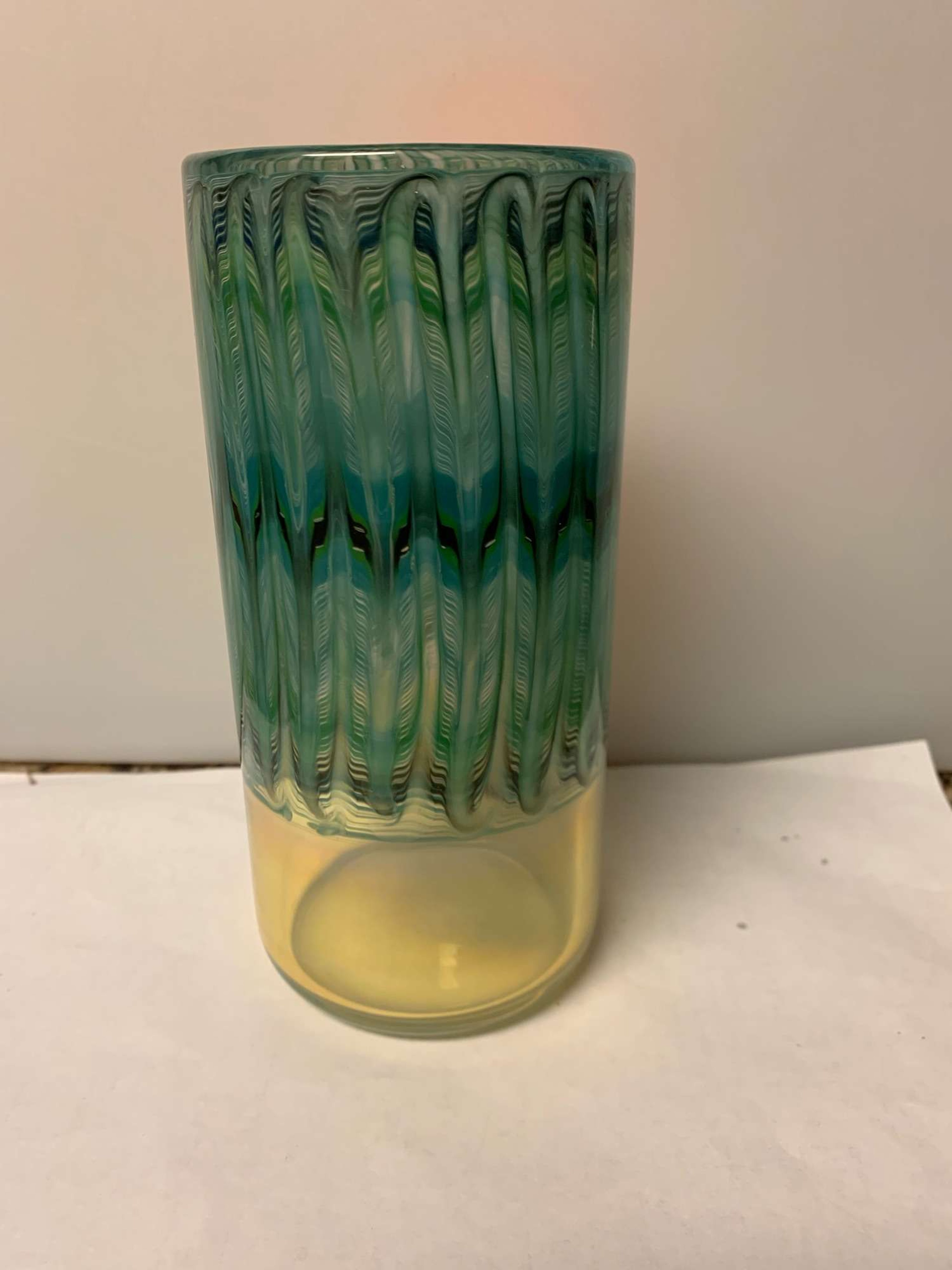 Ed Wolf tall glass image 0