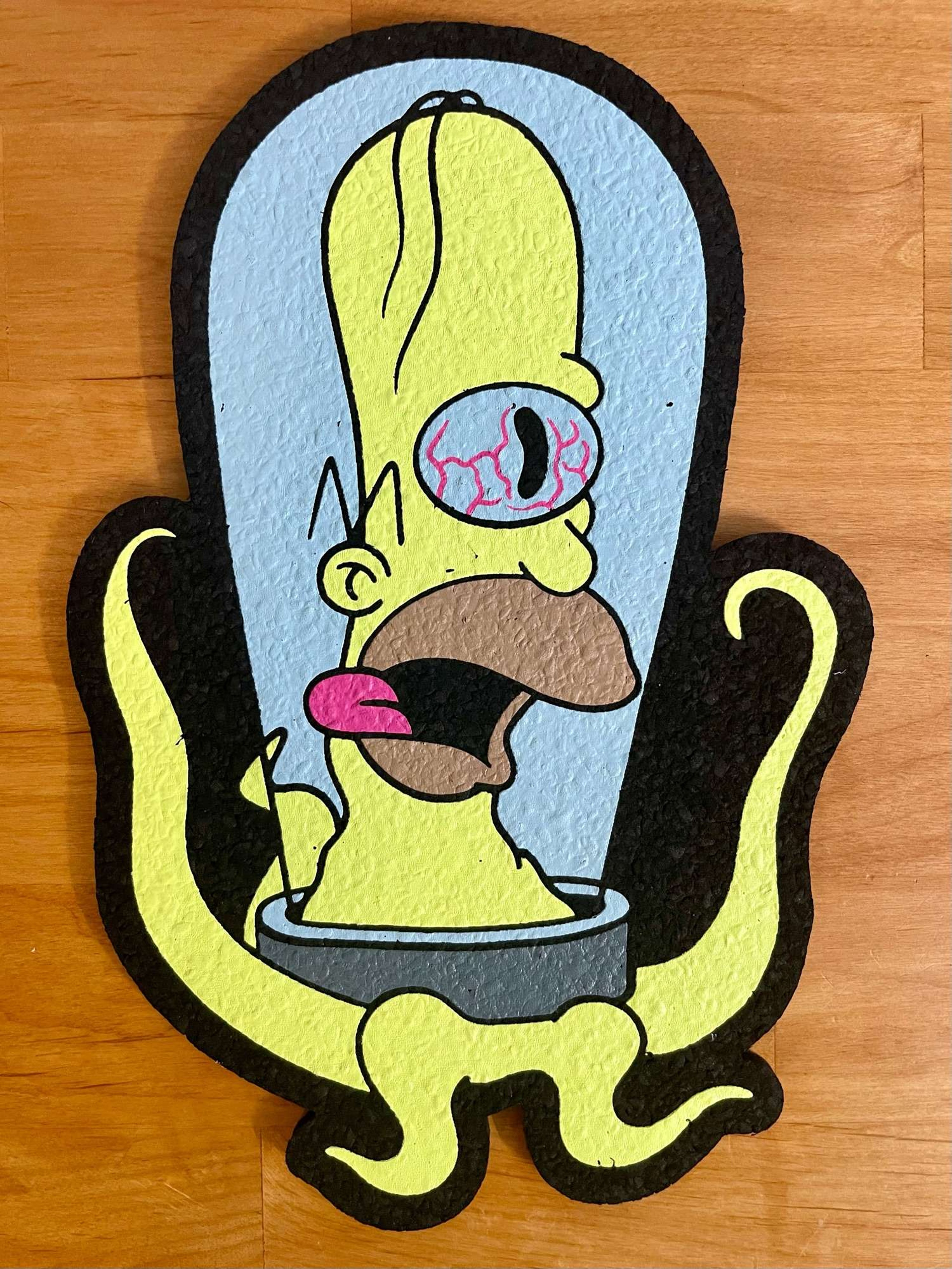 Preview pic of “Seshons-Take Me To Your hash Maker” Moodmat, Brand New, Sold Out, Limited Edition, Glow in the dark 