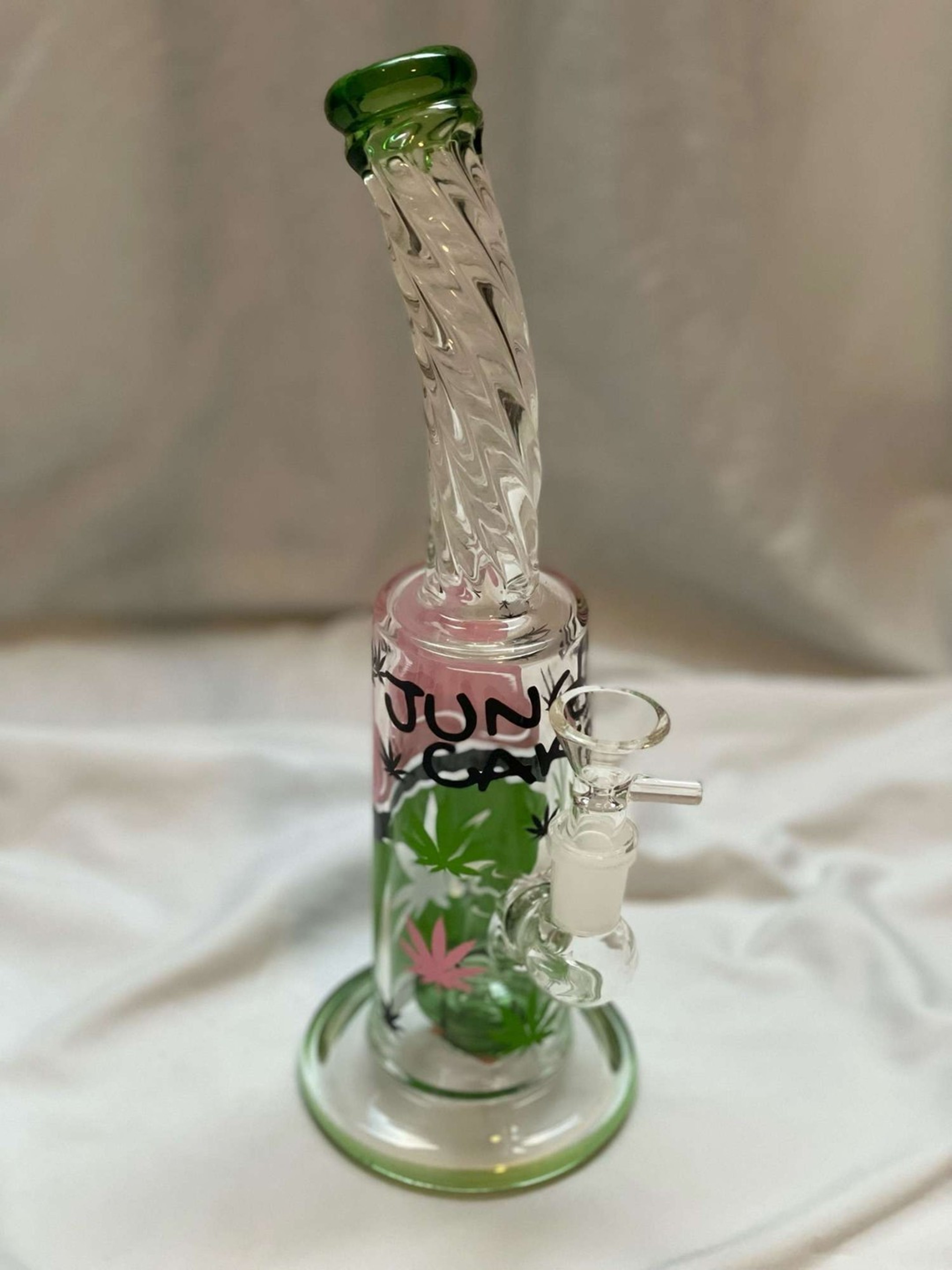 Jungle Cake 10.5” Glass Bong image 0