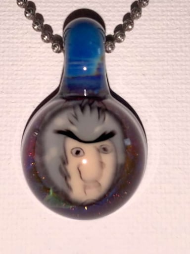Preview pic of Rick and morty bird person pendant 