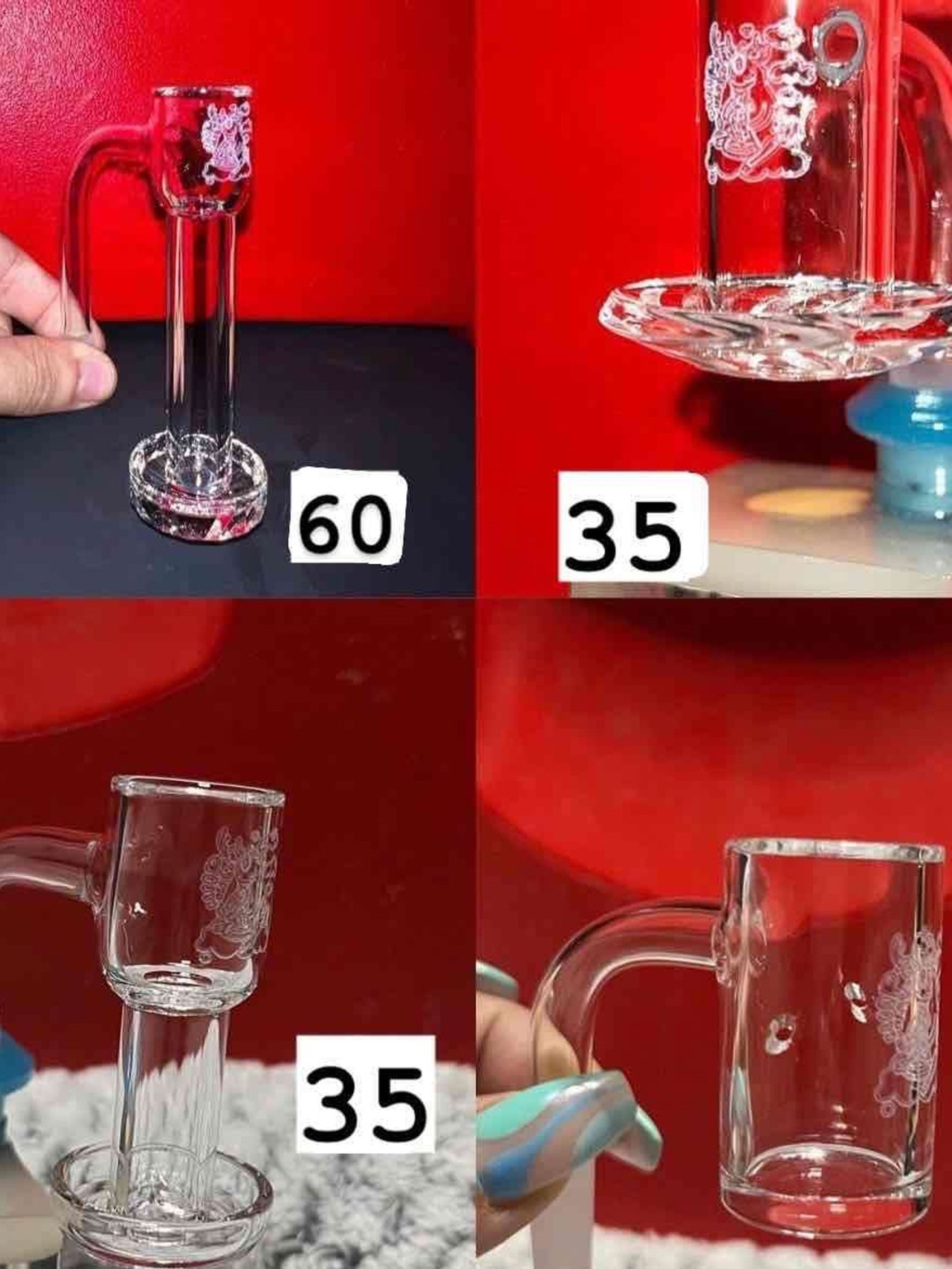 Preview pic of 13 total styles of quartz