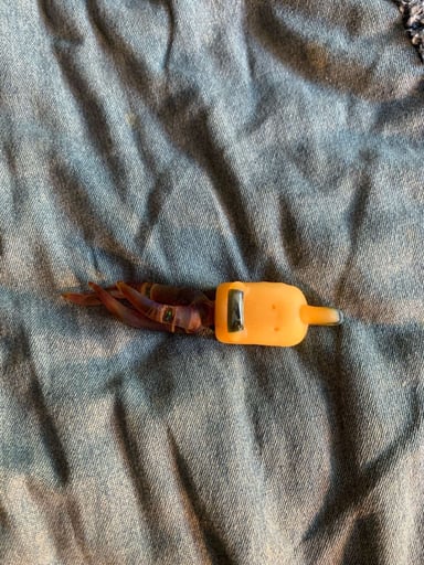 Preview pic of Alec Blows Glass X Orphan Glass Collab Potato Chainsaw