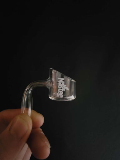 Preview pic of Nastee Slanted Quartz Banger 