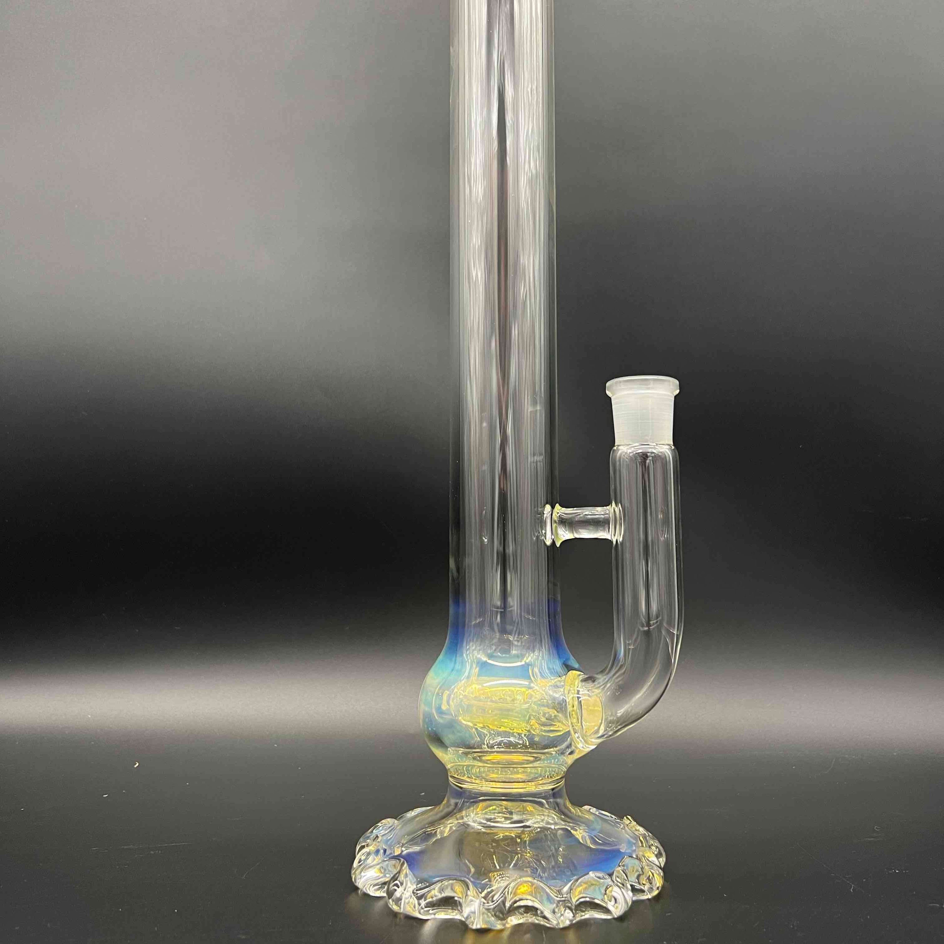 Sliver fumed 44mm inline straight tube image 0