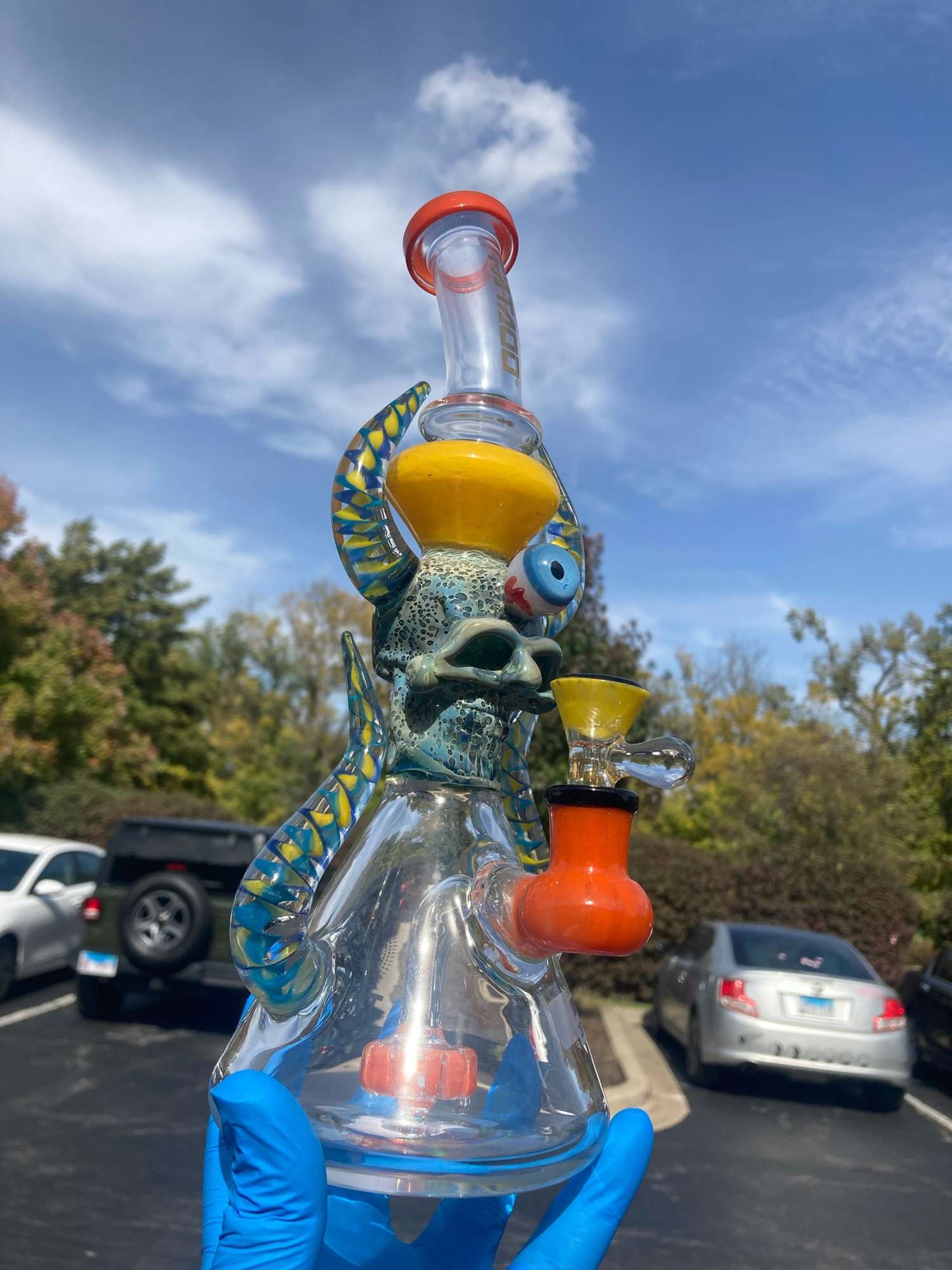 Preview pic of Skull beaker 