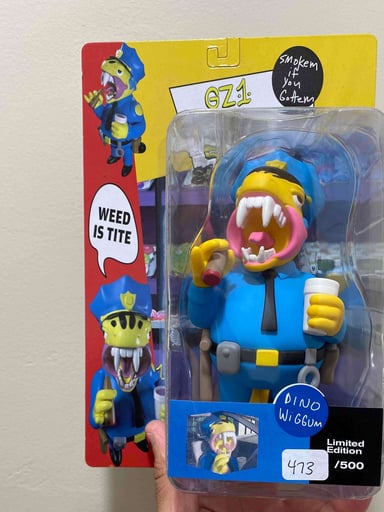 Preview pic of Limited Edition GZ1 x Elbo Dino Wiggum