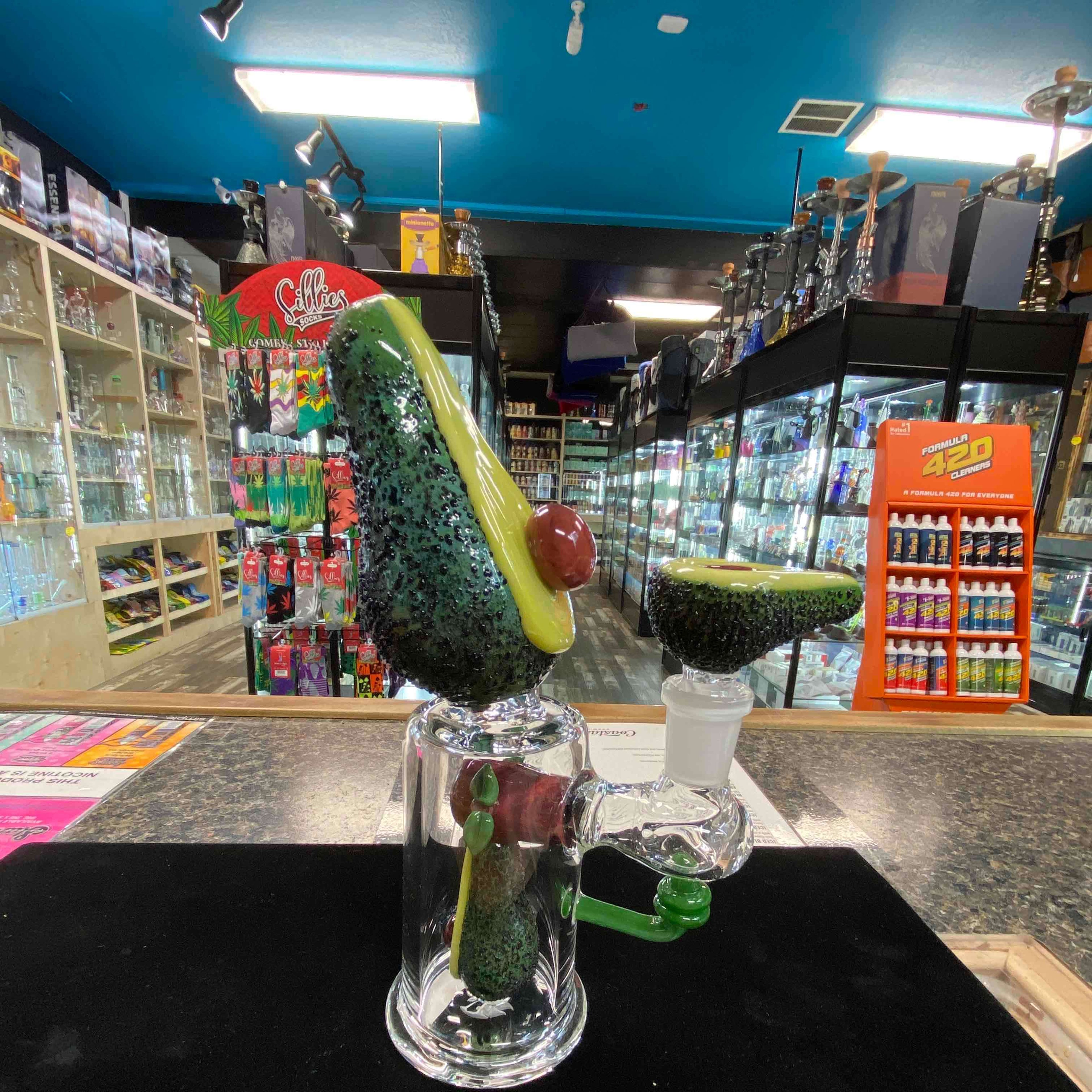 Preview pic of Avocado Mini Rig by Empire Glassworks 