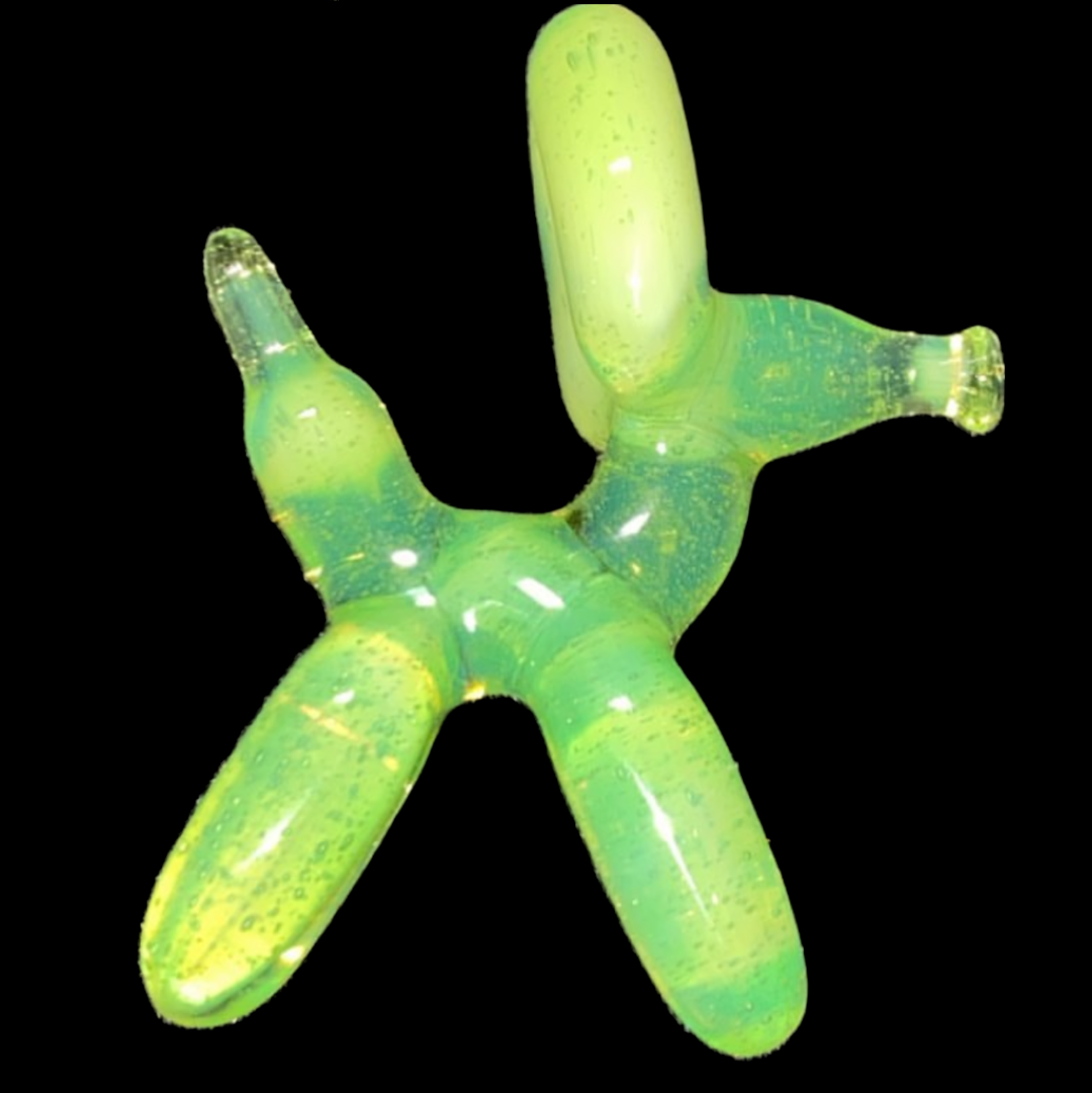 Blitzkriega electric green pendant image 0