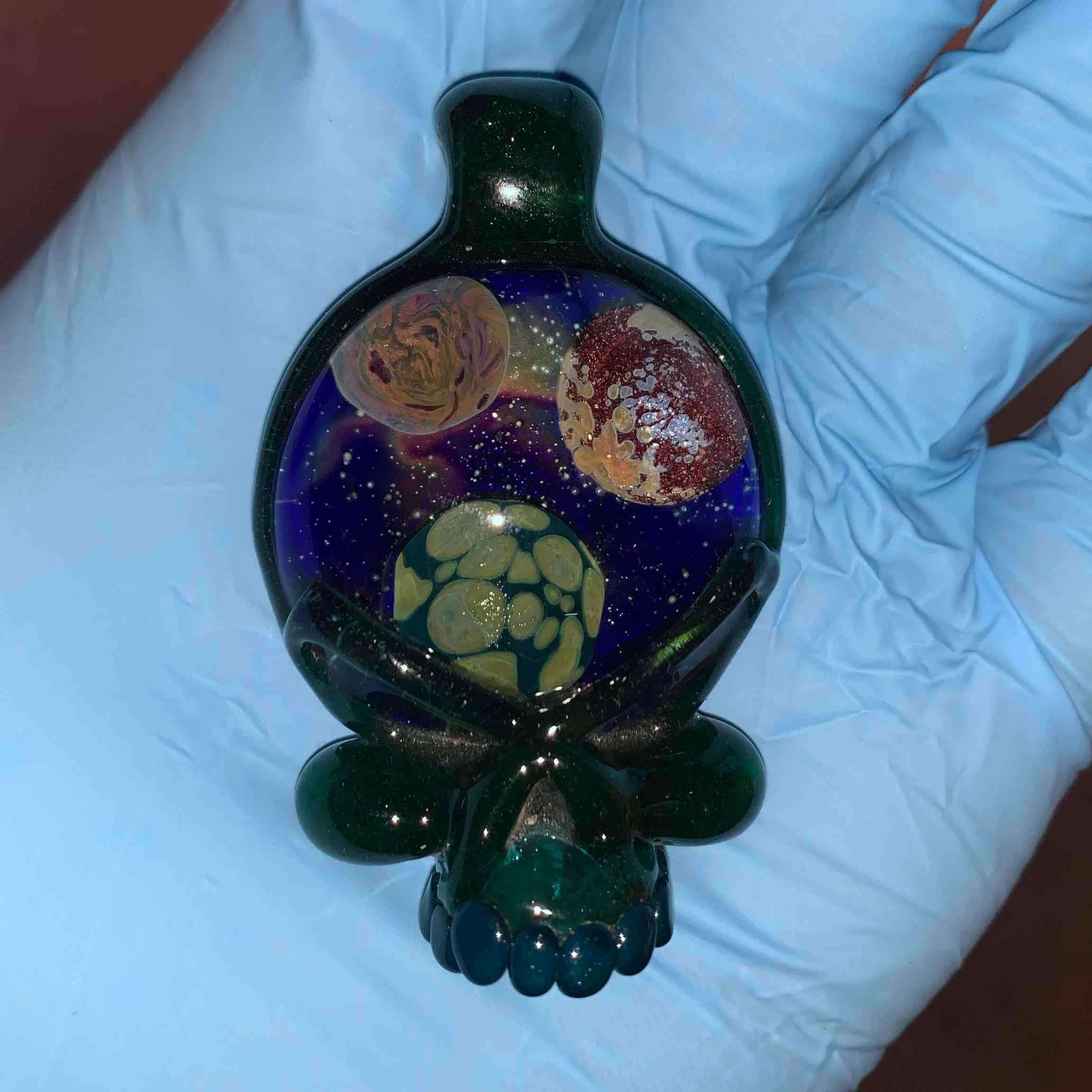 Neebs Glass Deadhead galaxy pendant  image 0