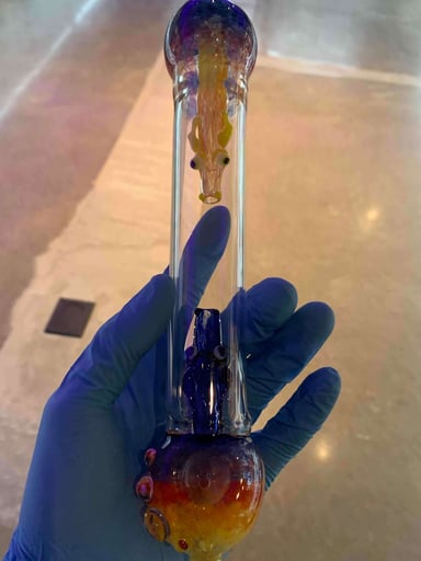 Preview pic of Buddbay glass double dragon steamroller 