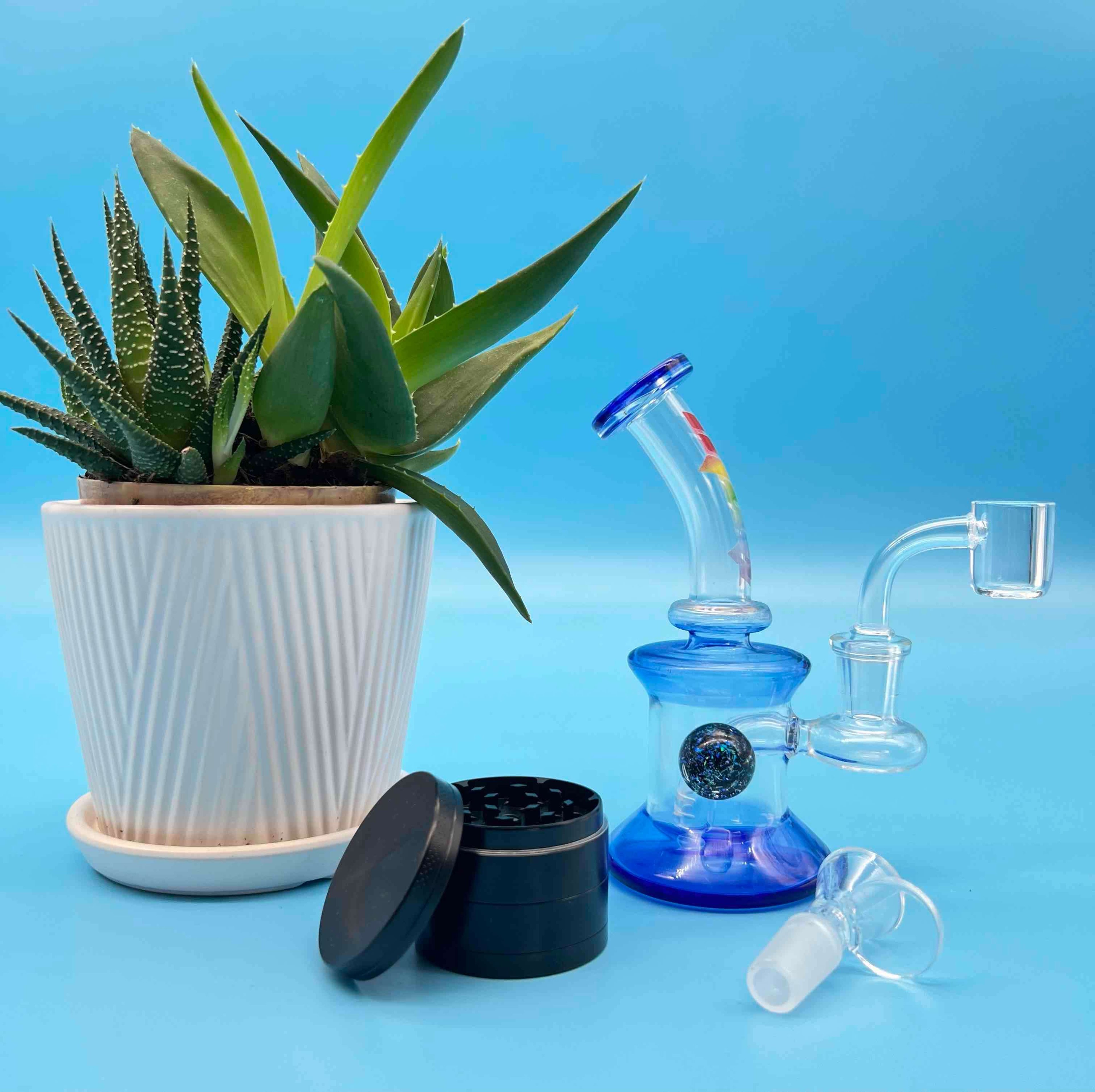 Marble accent firecut recycler image 0