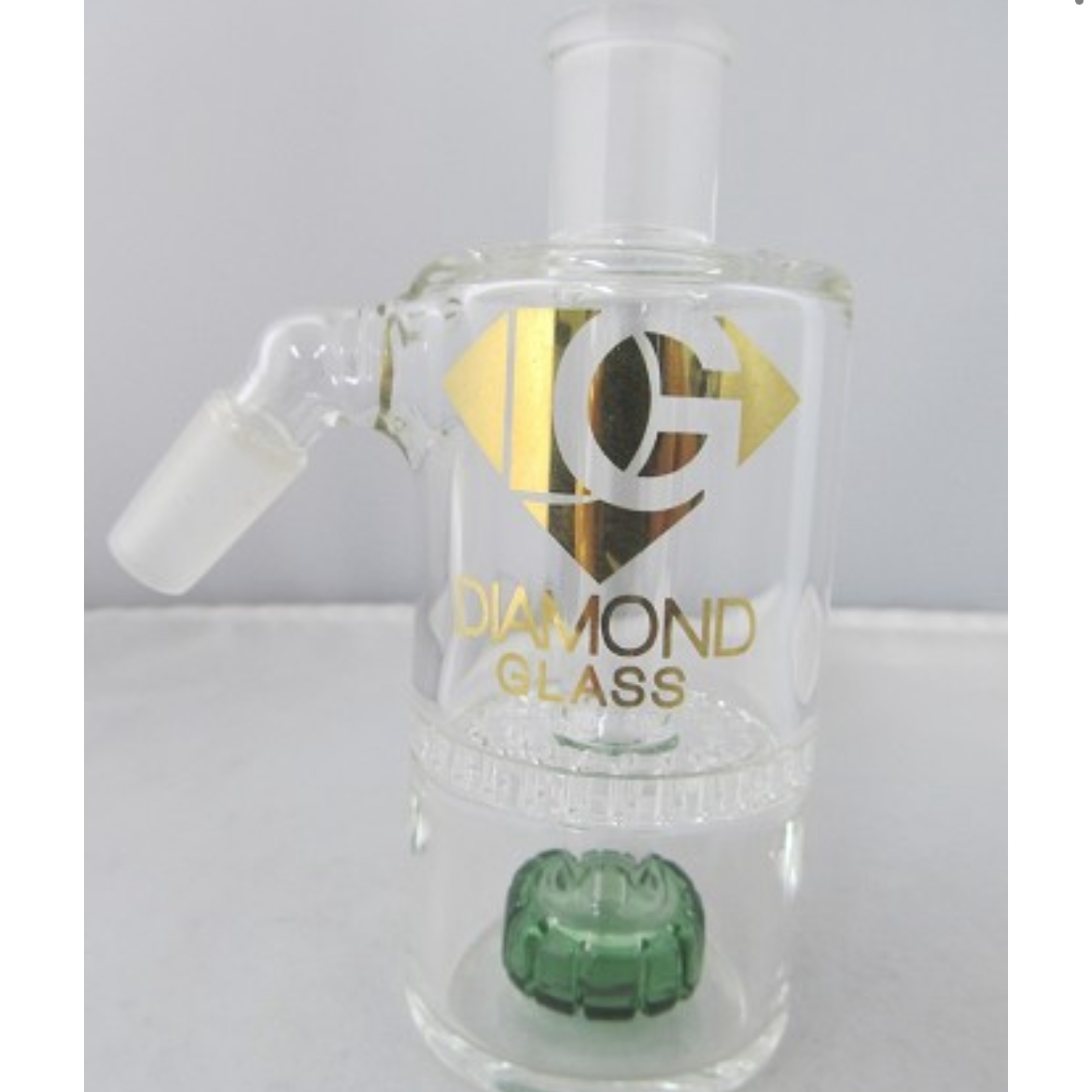 14mm 45° Diamond glass double perc AC image 0