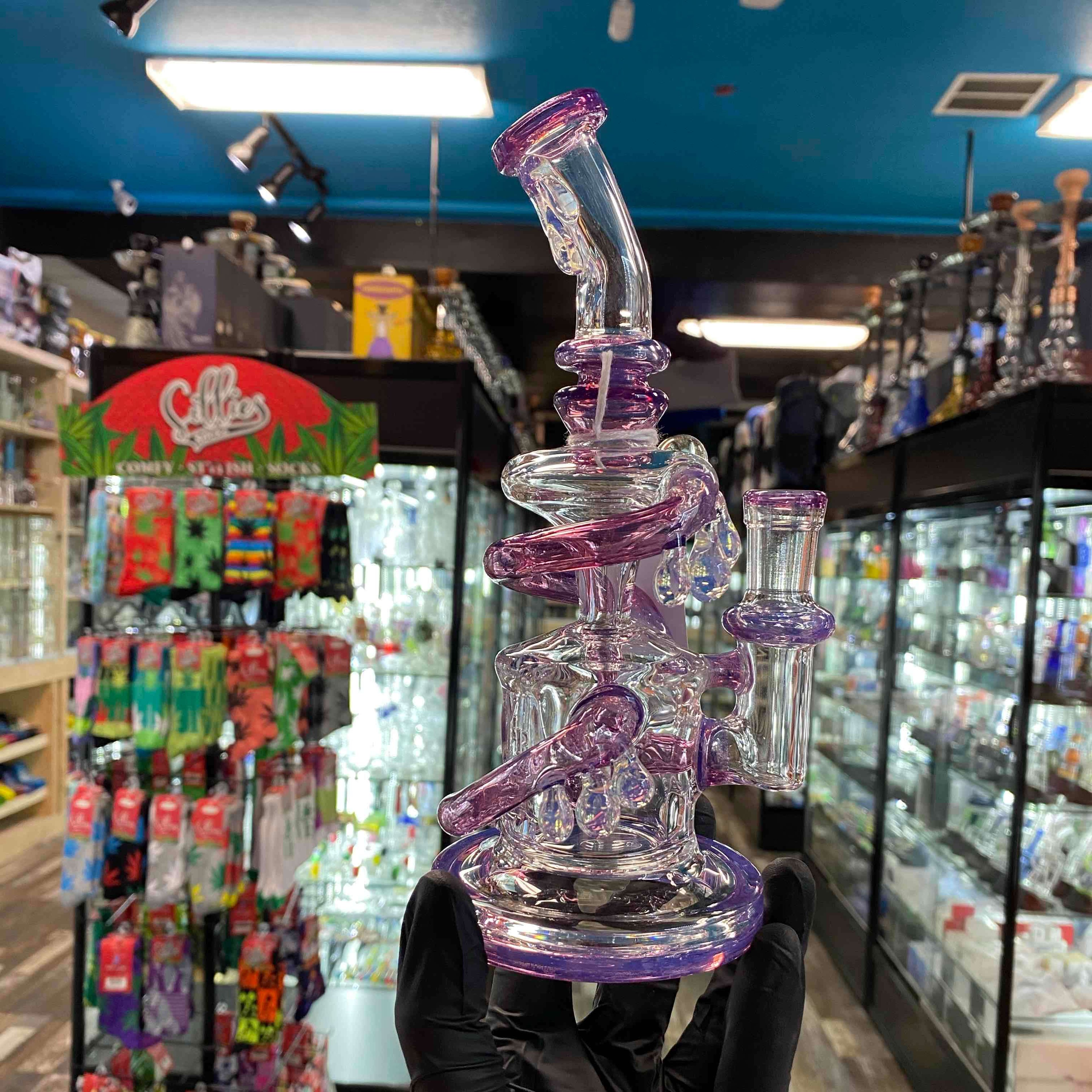 Preview pic of VIP Glass Mixed Color Purple 