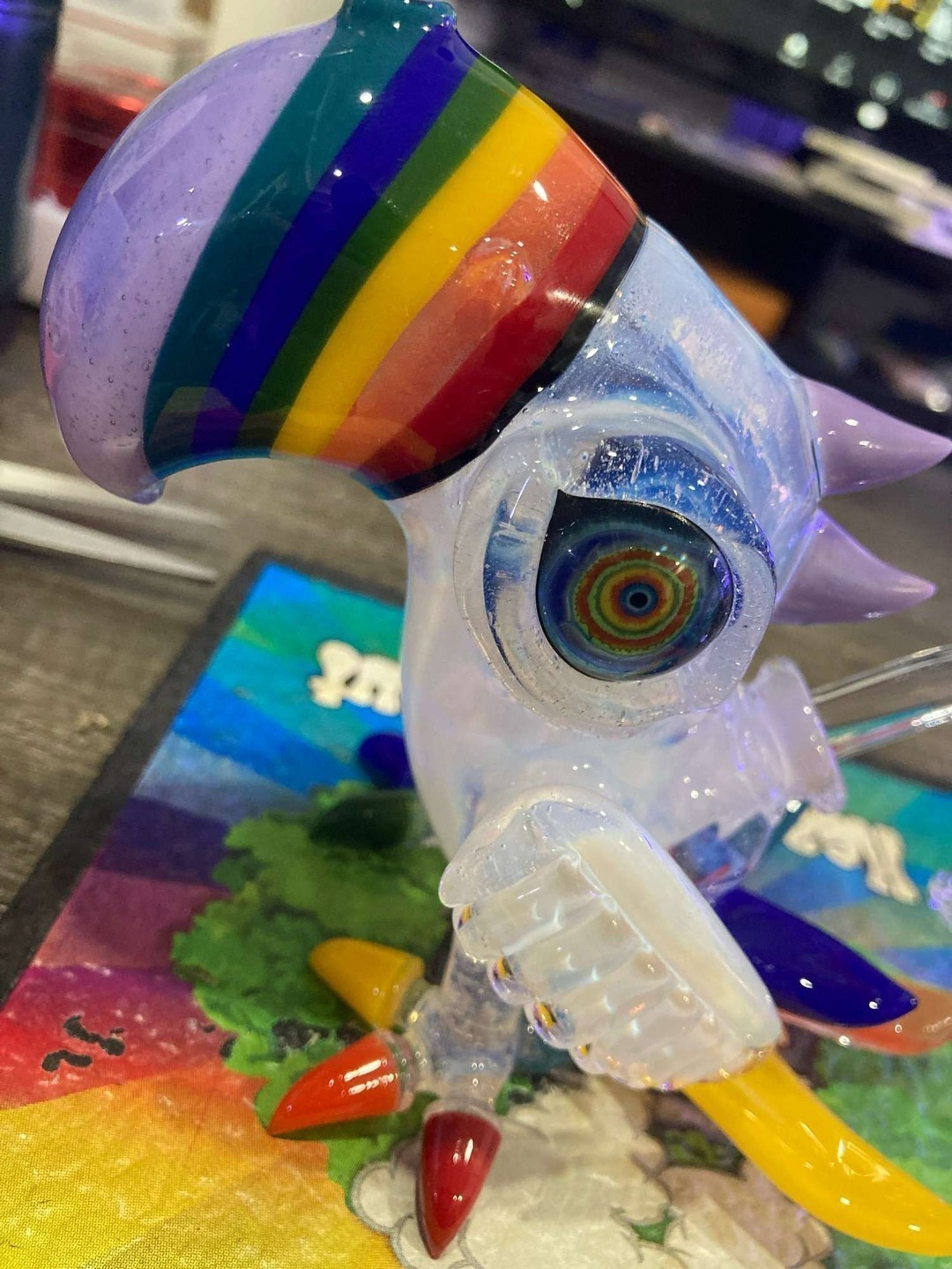 Heady Toucan Rig Rj Glass image 0