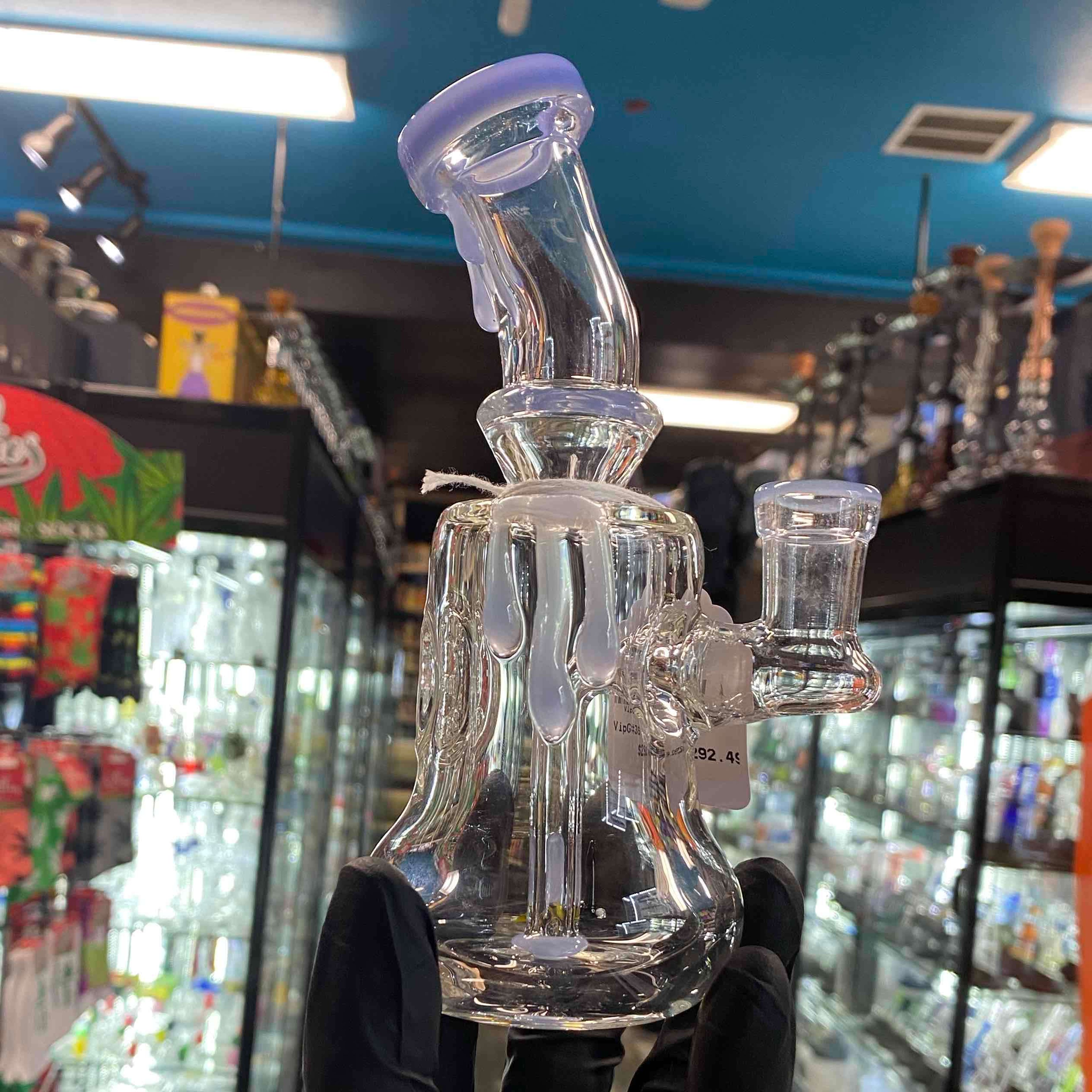 Preview pic of VIP Glass Mini Rig Blue 