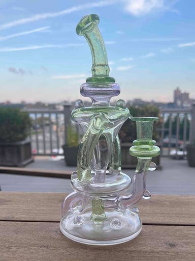 Preview pic of Custom Gentry Recycler with 10 opals 