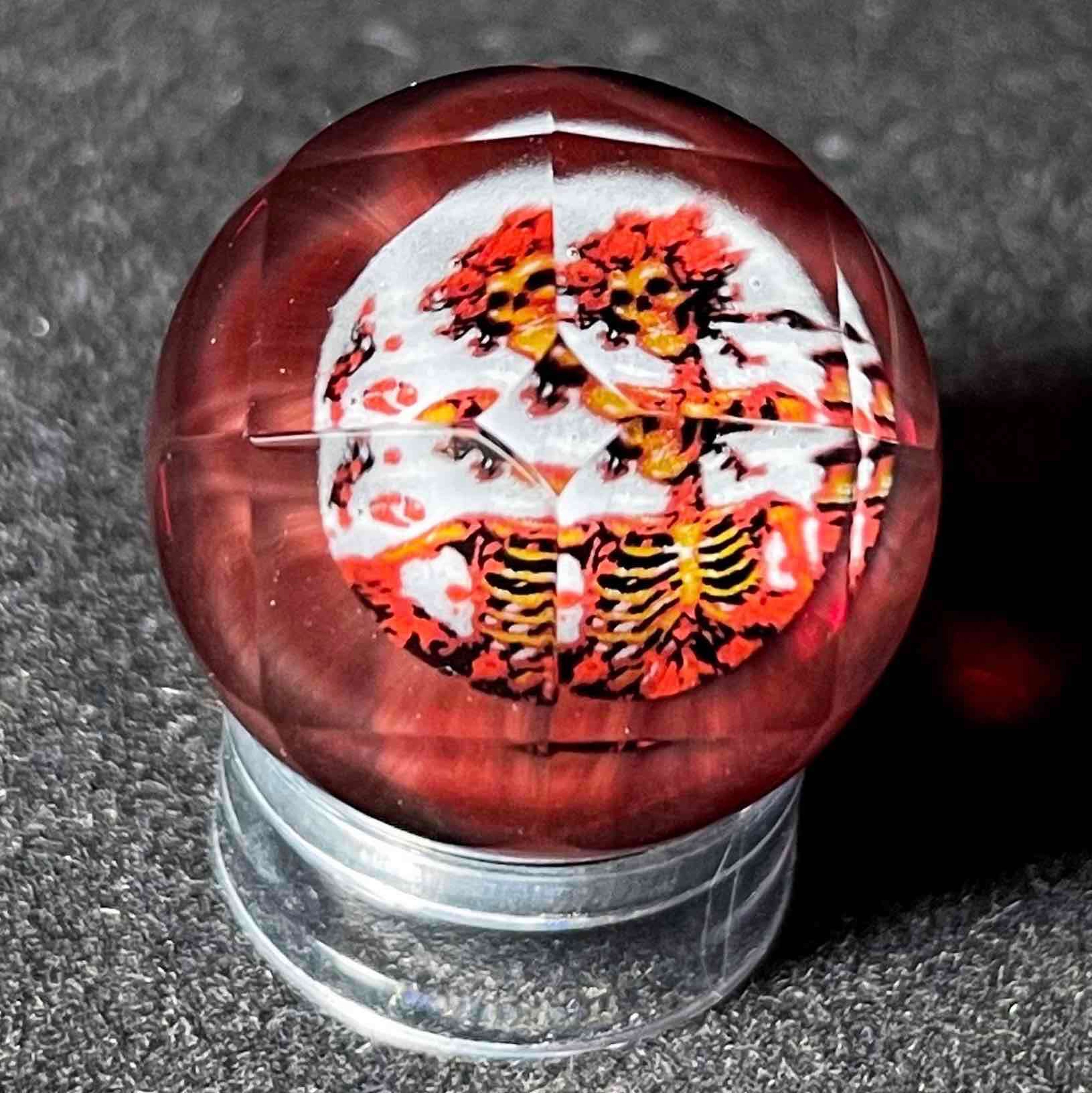 “Rose Dreams” Faceted Mini Marble image 0