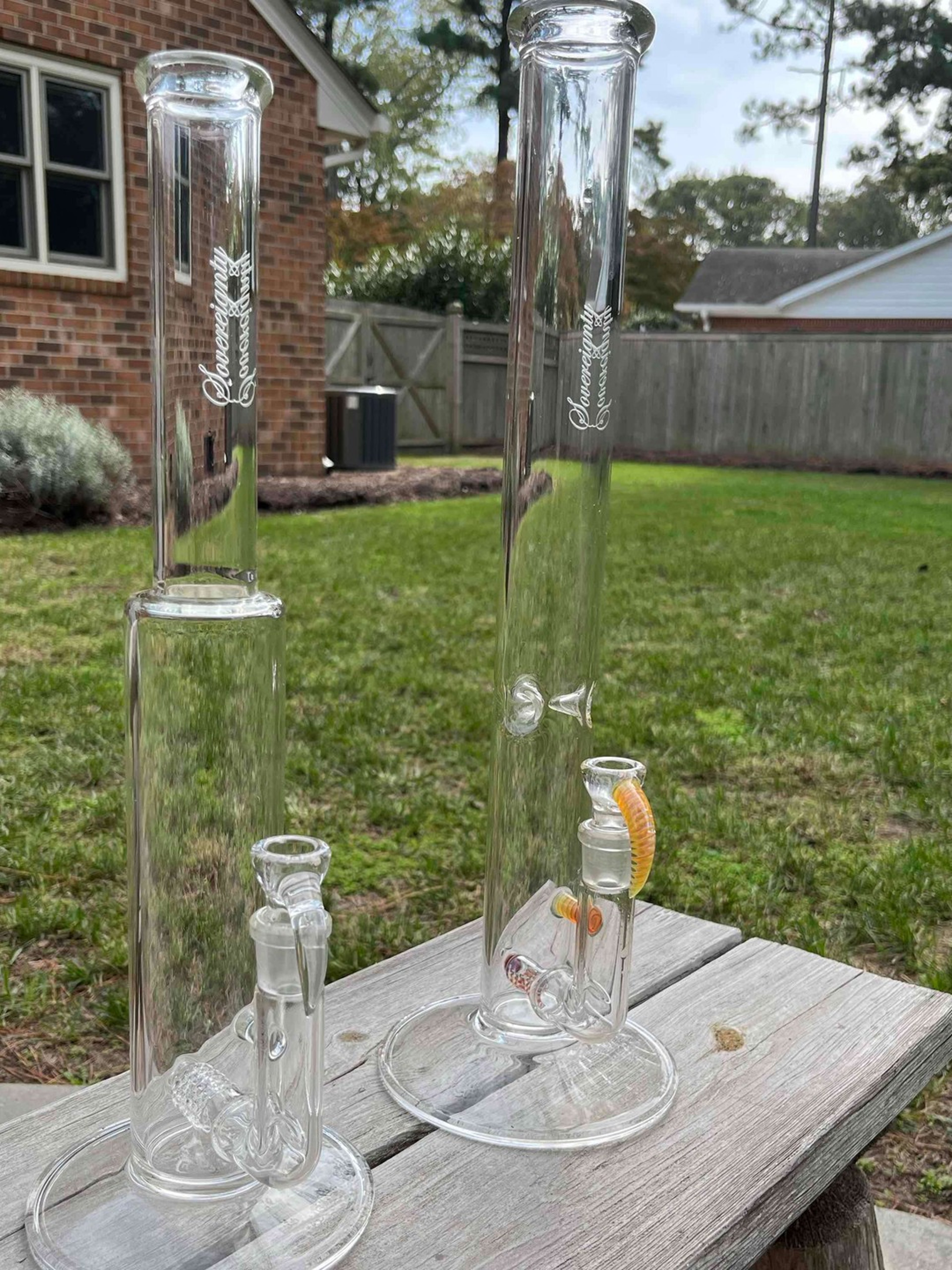 Preview pic of Sovereignty Queen XL and Amber purple down gridded 50