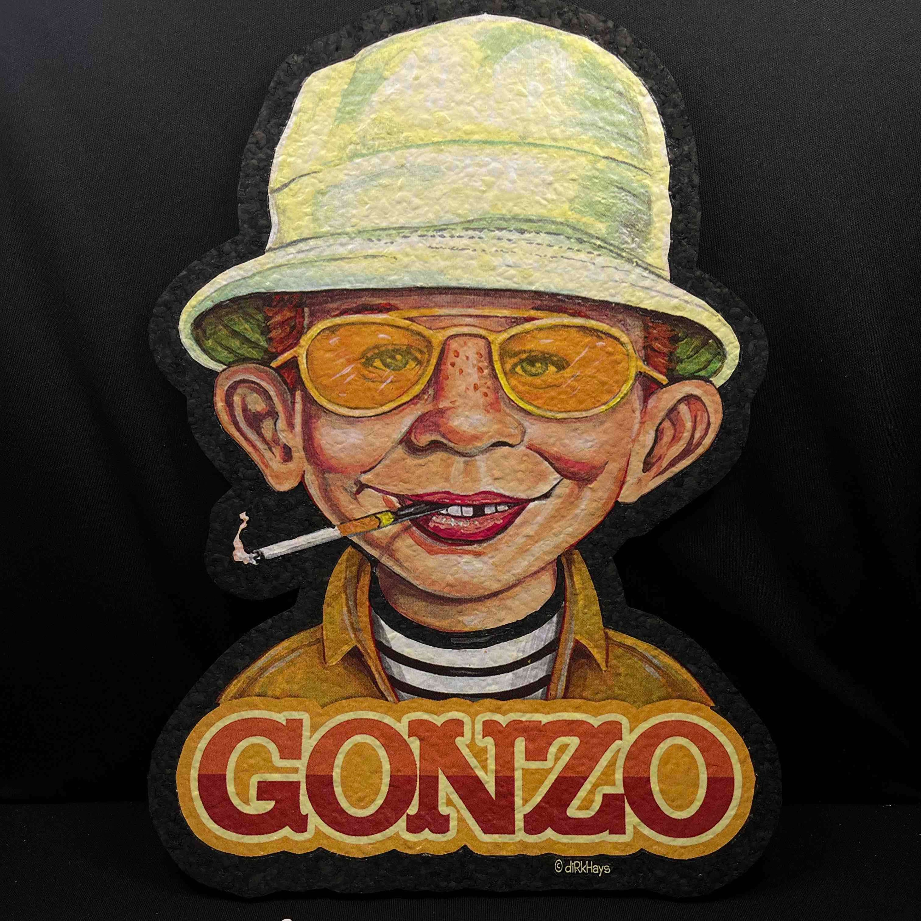 Preview pic of le200 “Gonzo” Mat by Moodmats x Dirk Hays x 710emporium 