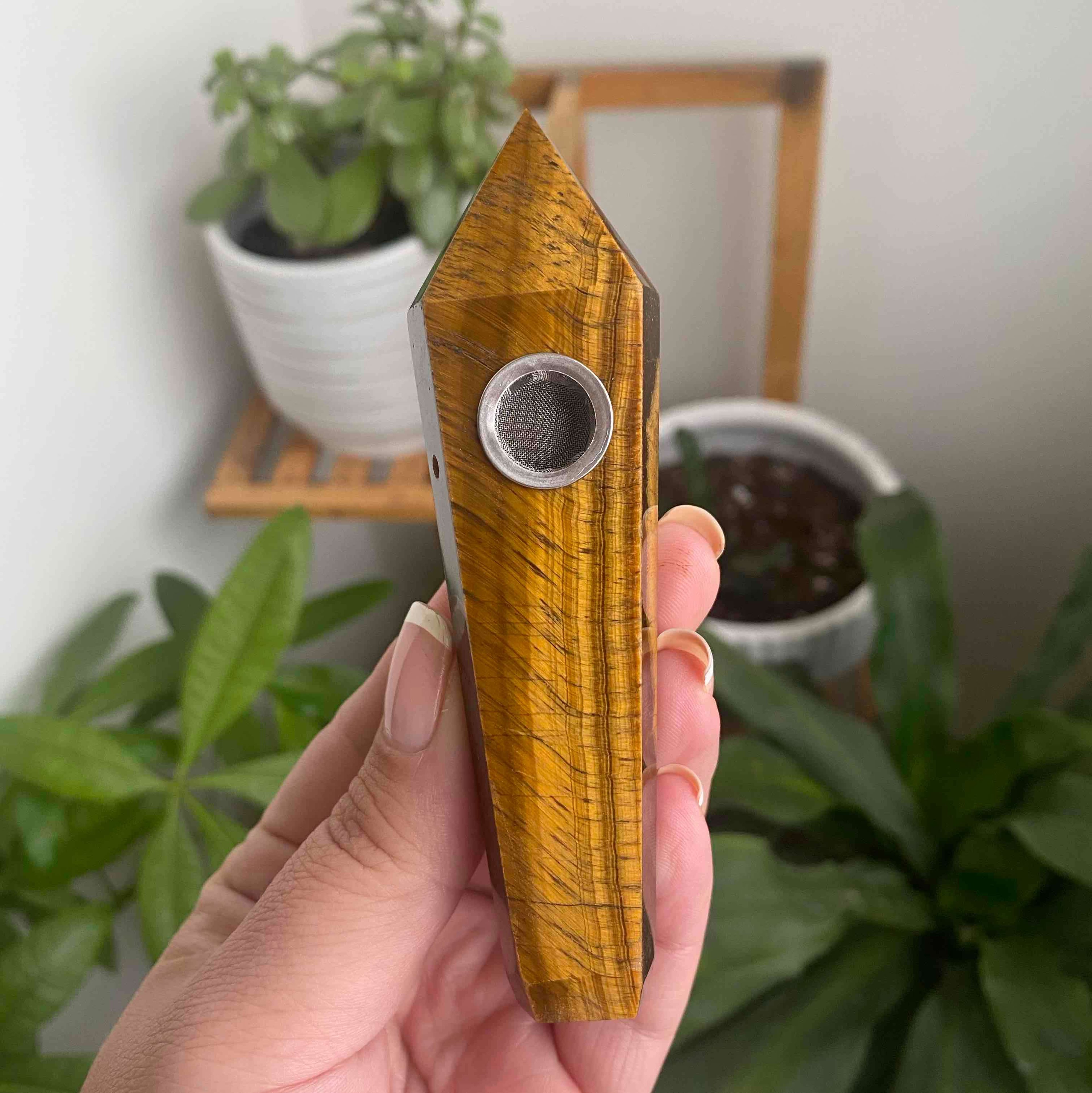 Tigers Eye Pipe image 0