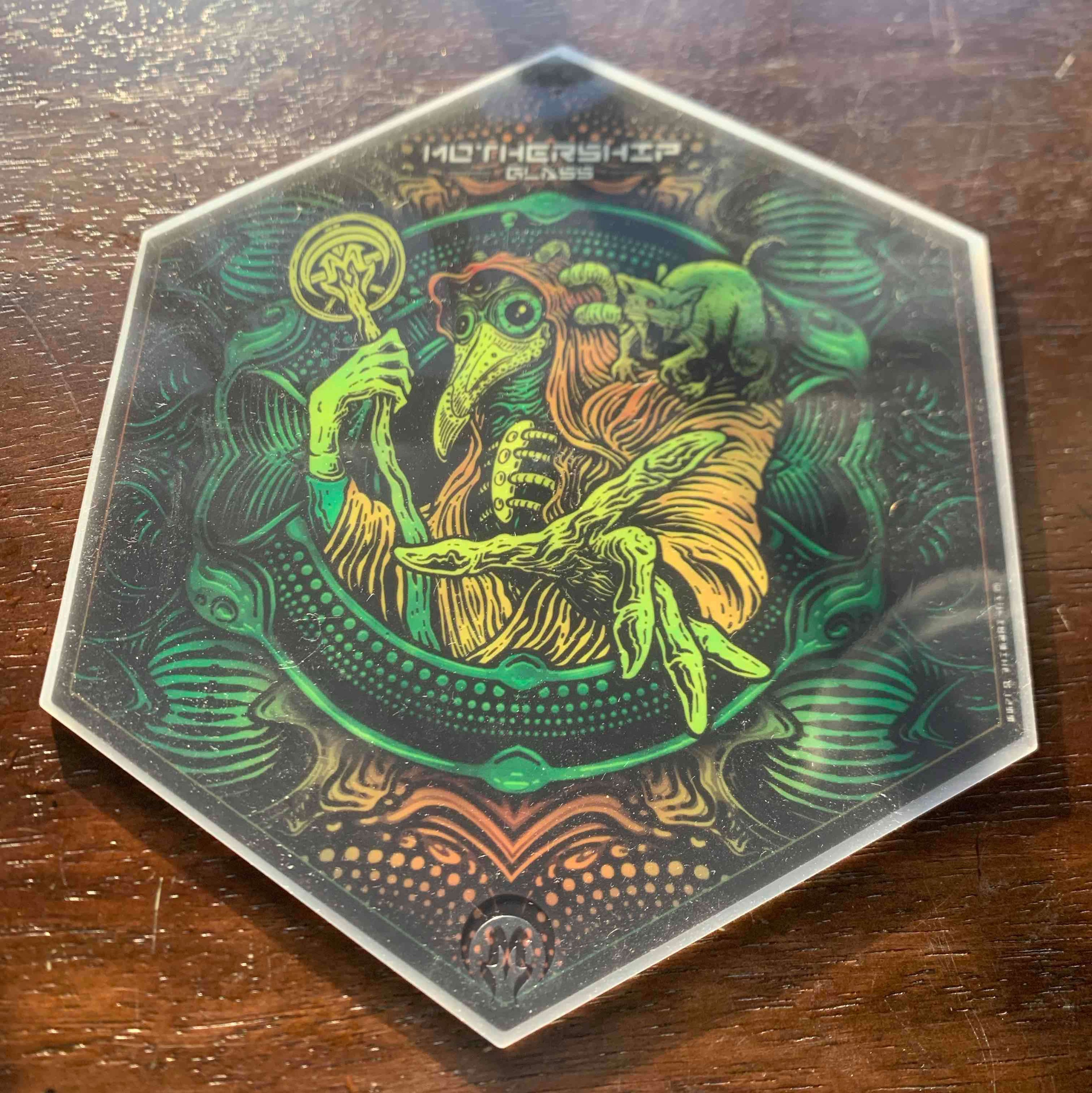 ~Mothership~silicone mat -Green image 0