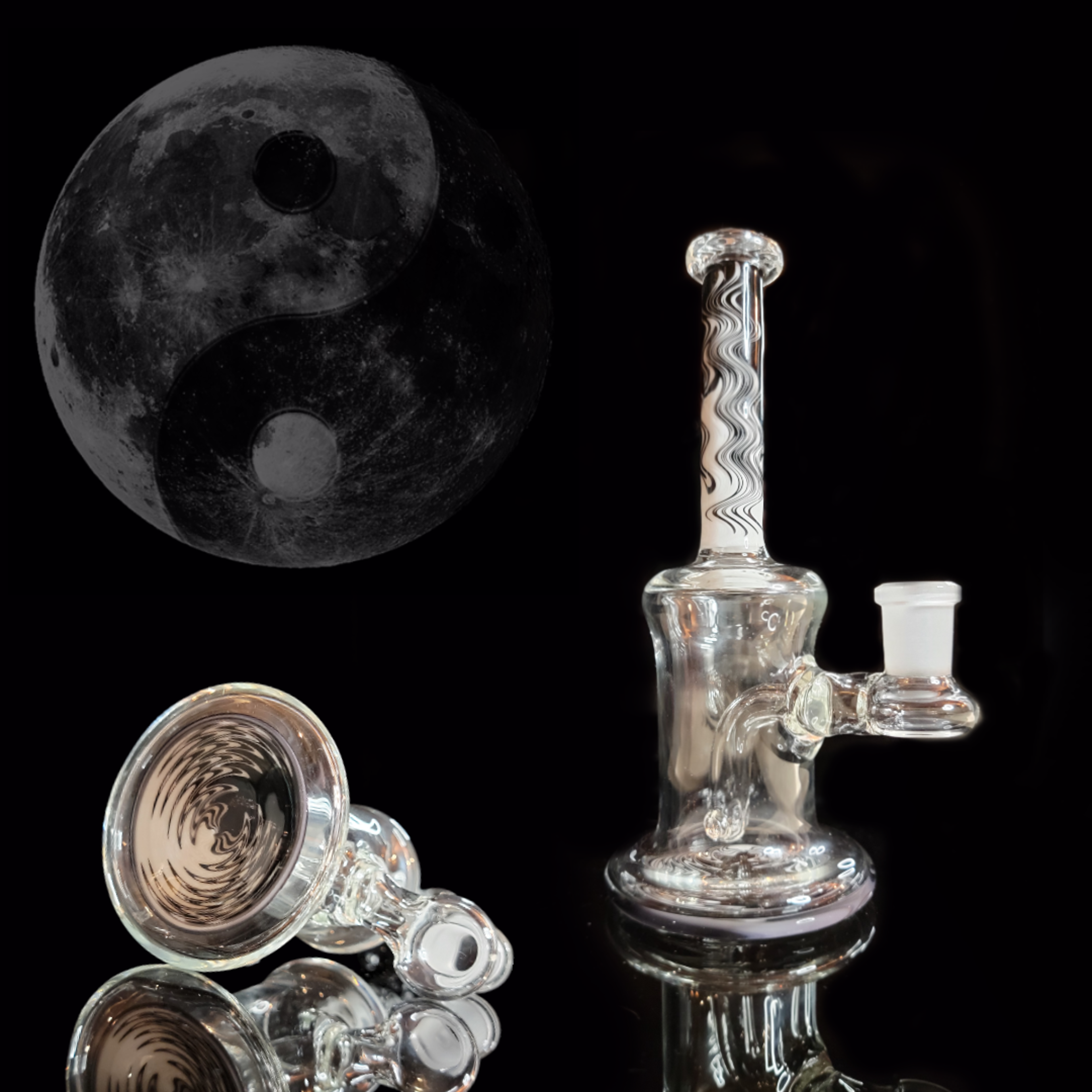 Preview pic of Ying-yang line work banger hanger