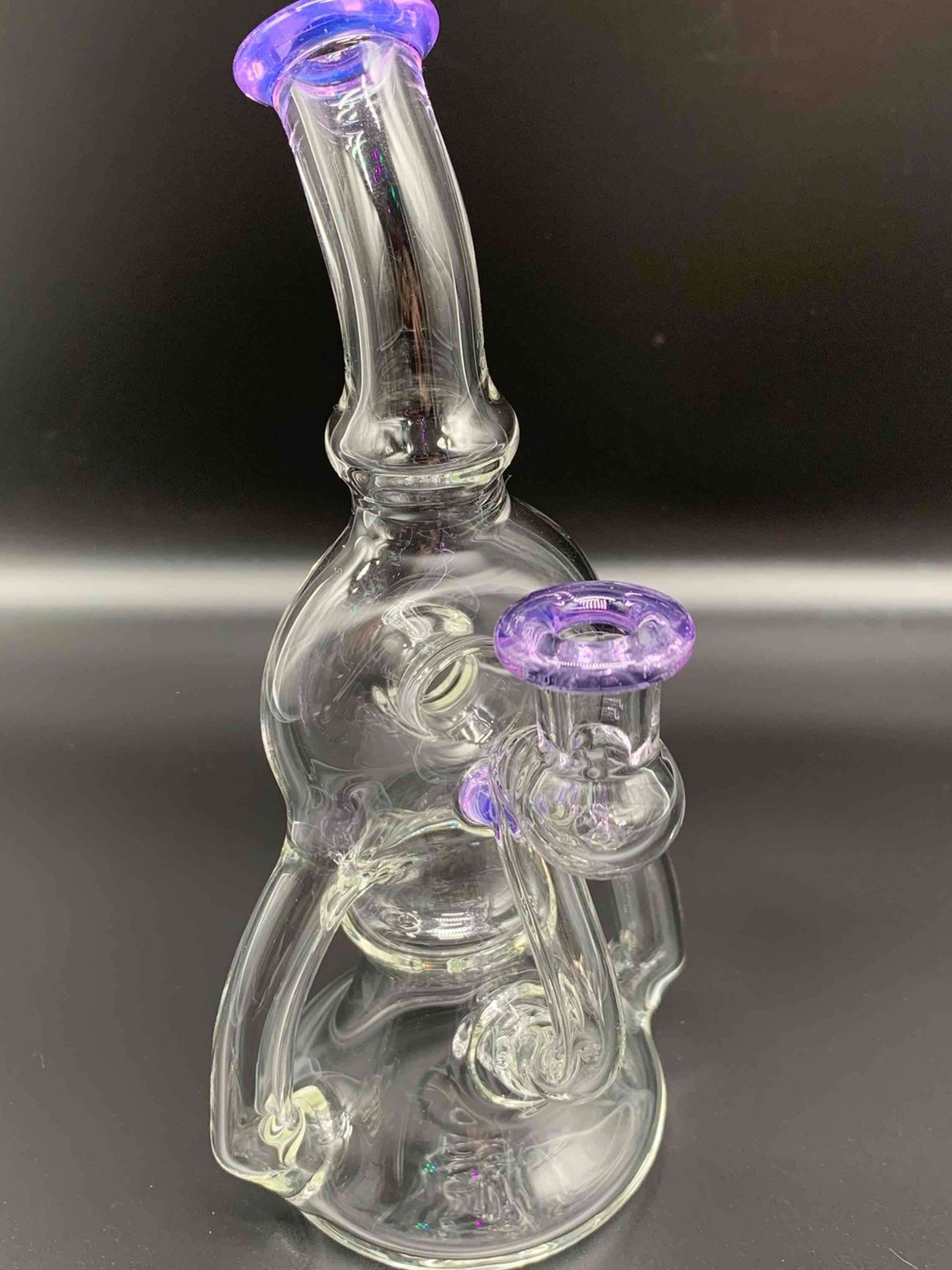 Lear Glass Neo Opal Bubble Dumper image 0
