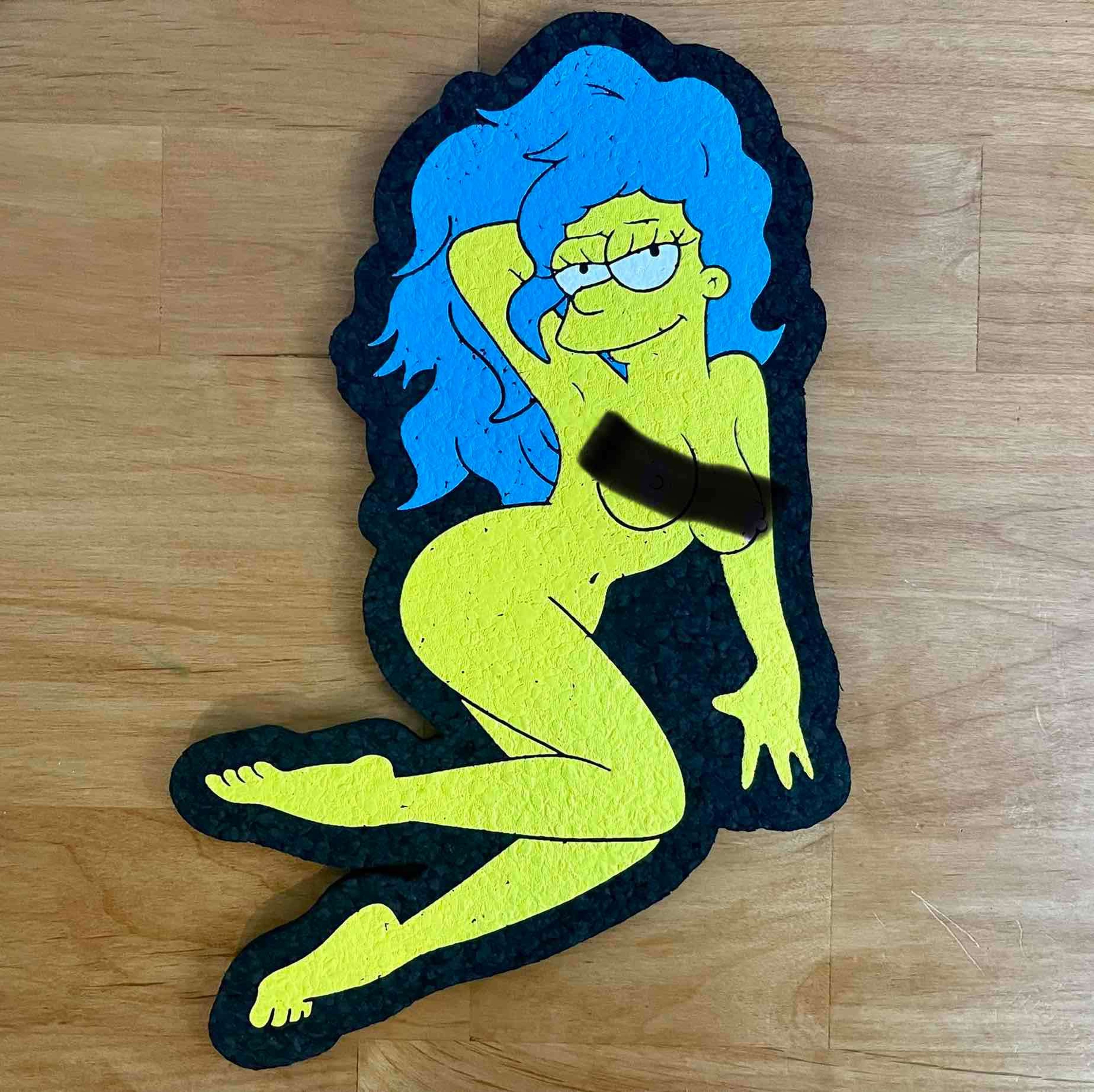 Preview pic of “The Seshons Marge” Sold Out Moodmat with UV & Glow, Brand New, Never Used  