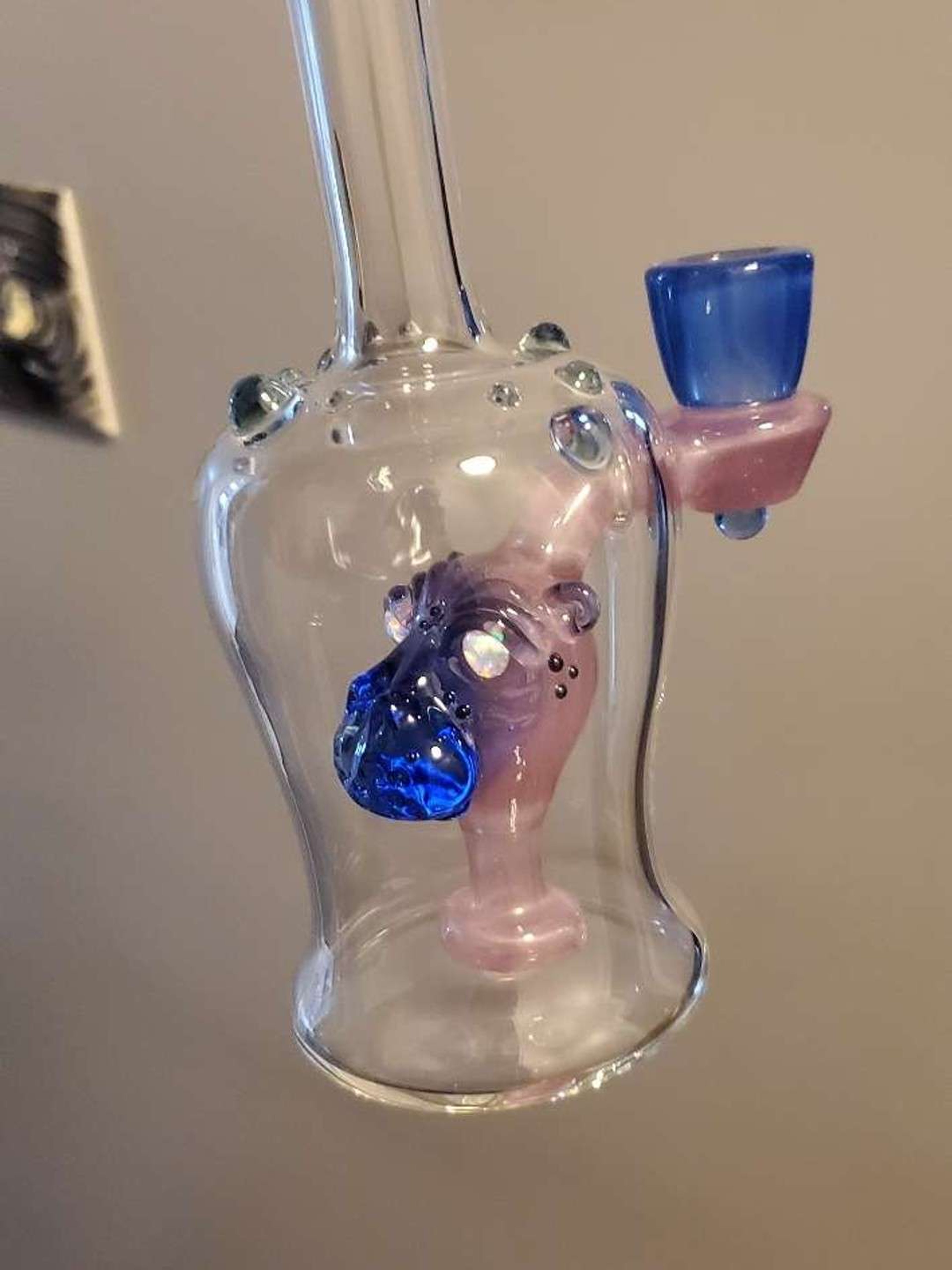 Crux glass hippo in a bottle image 0